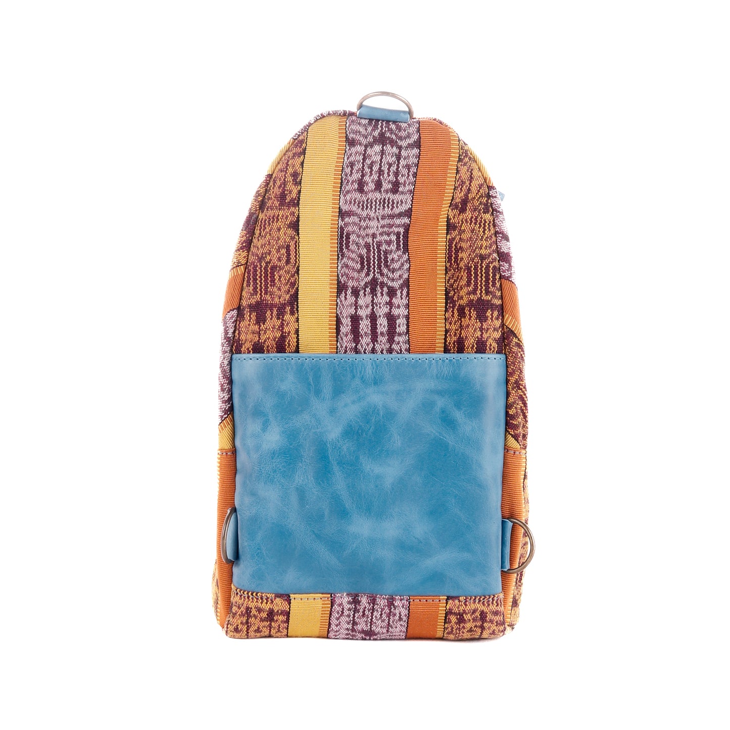 CROSSBODY SLING 2.0 - OOAK CORTE DE PLAYA - CERULEAN - NO. 10074