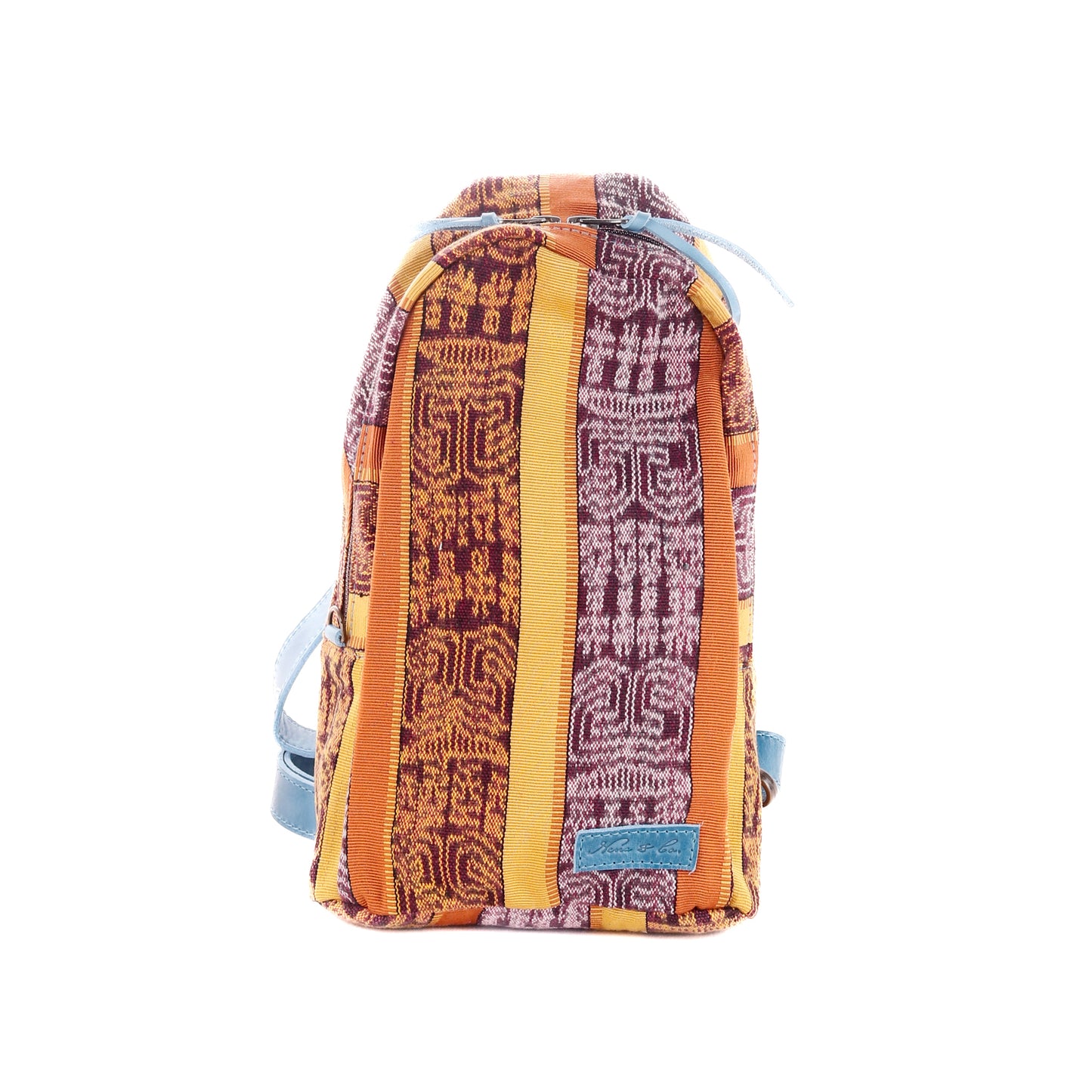 CROSSBODY SLING 2.0 - OOAK CORTE DE PLAYA - CERULEAN - NO. 10074
