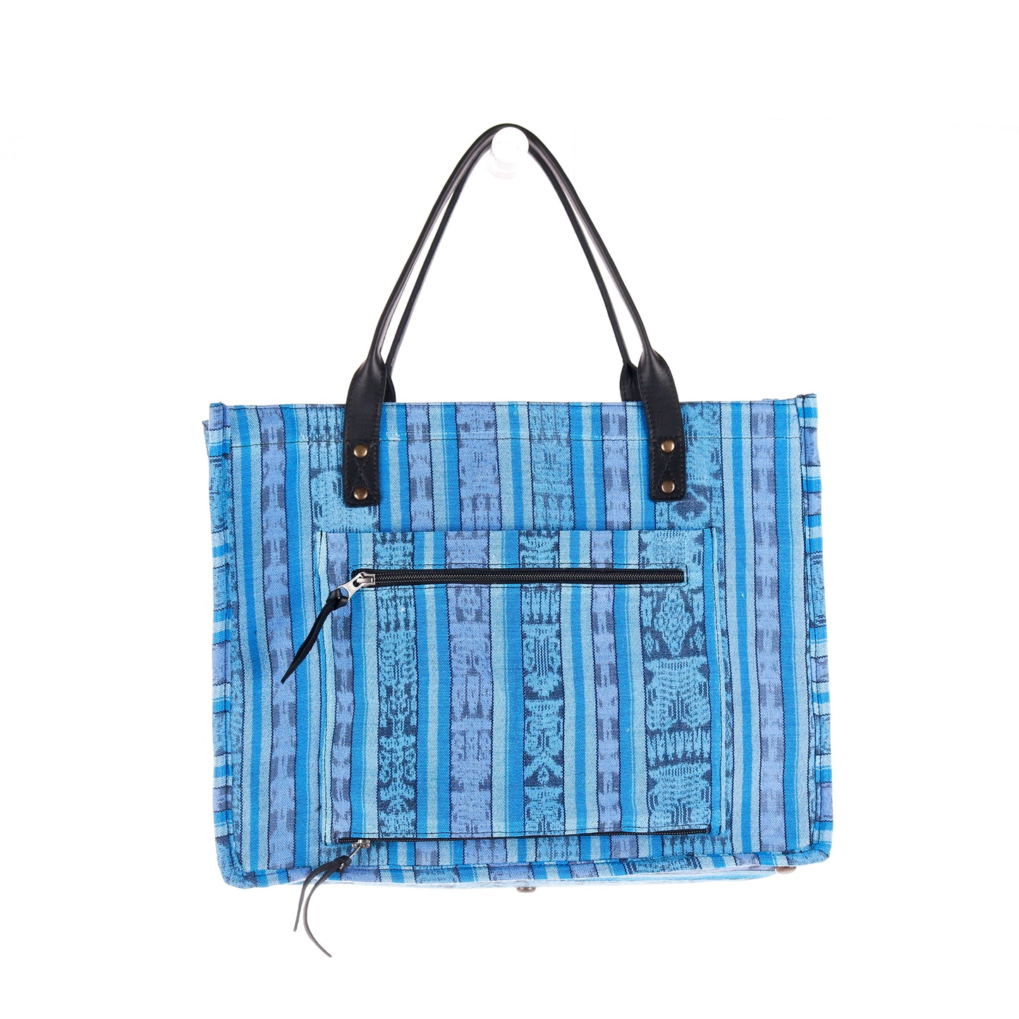 THE PERFECT TRAVEL TOTE - CORTE DE PLAYA - OOAK - BLACK - NO. 10108