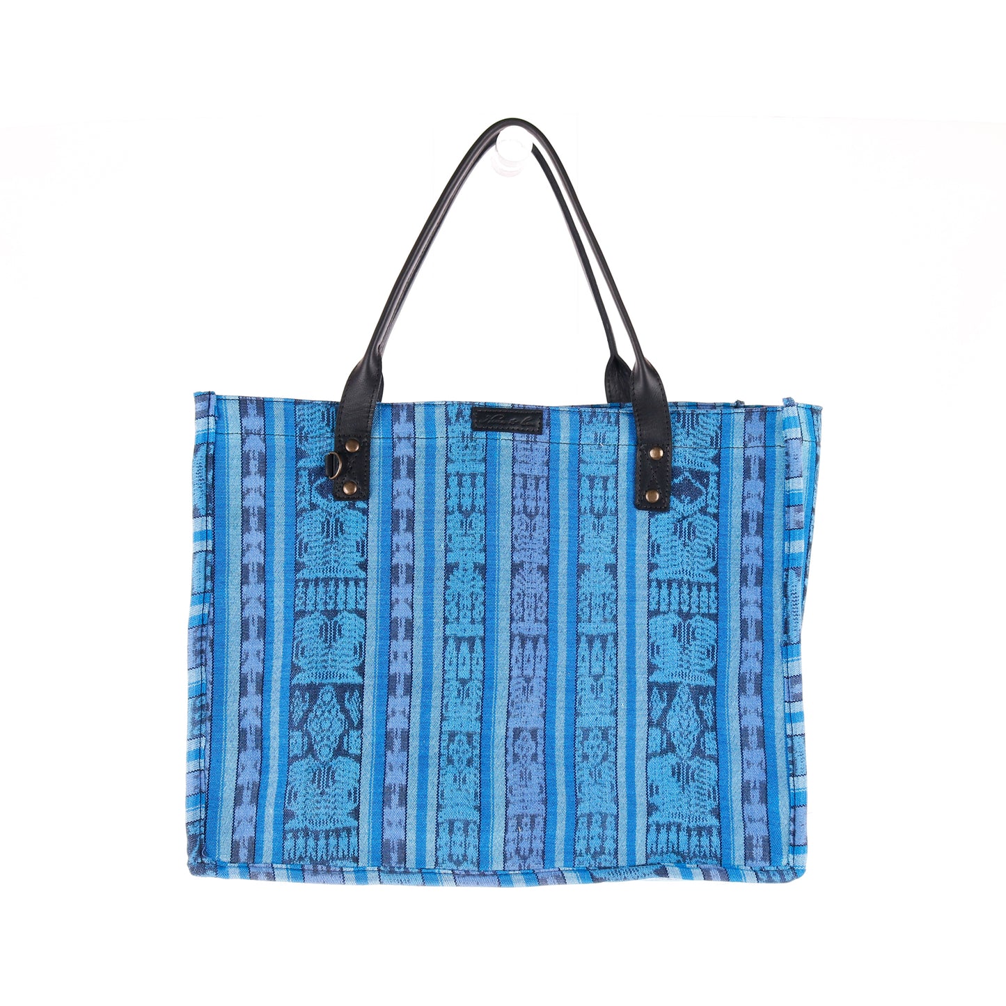 THE PERFECT TRAVEL TOTE - CORTE DE PLAYA - OOAK - BLACK - NO. 10108