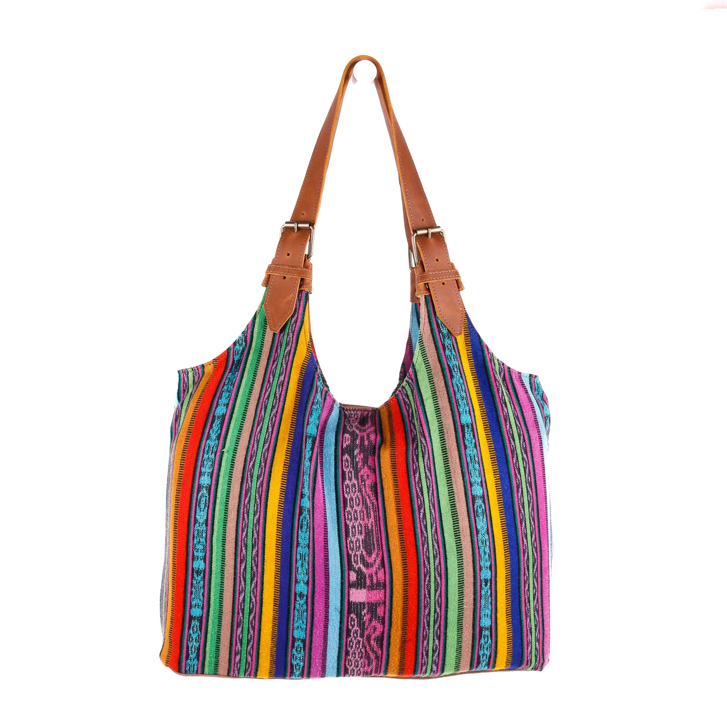 ALEJANDRA BAG - CORTE DE PLAYA - CAFE LEATHER - NO. 10138
