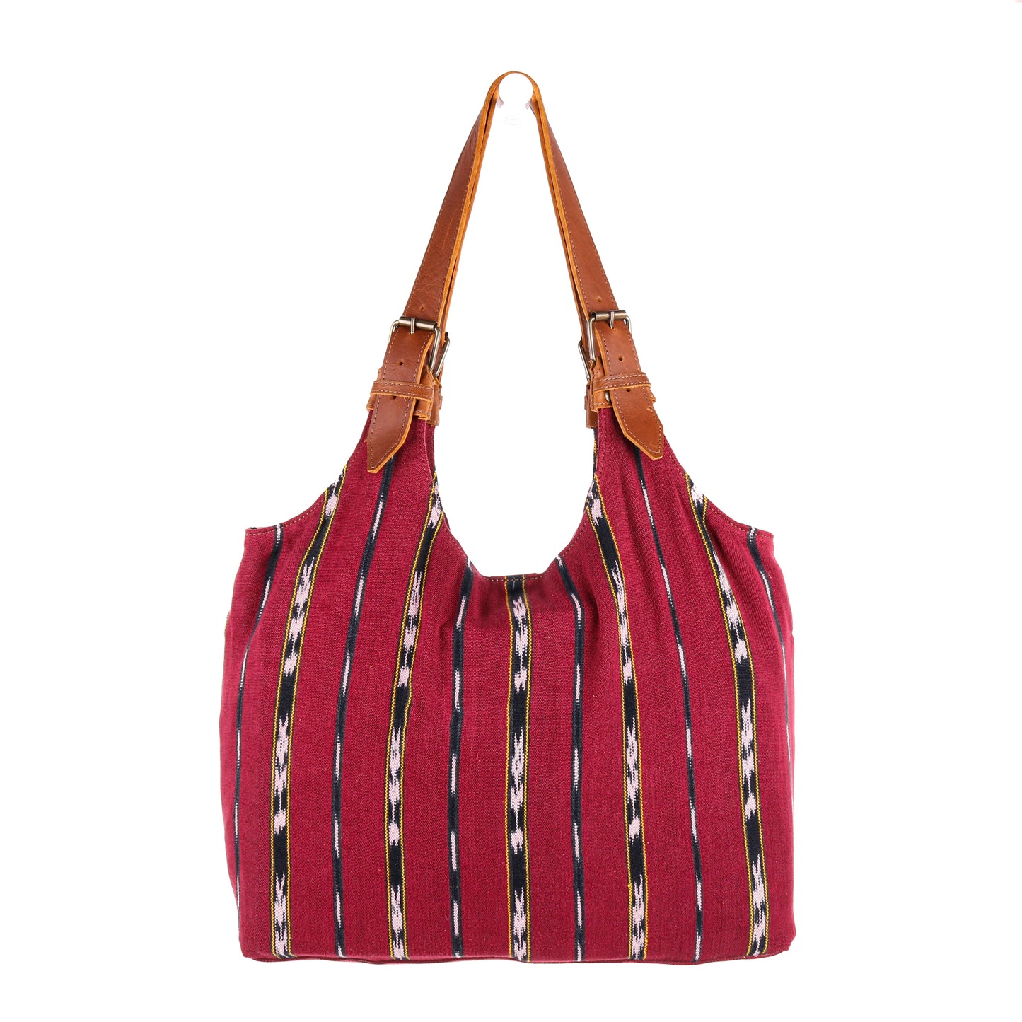 ALEJANDRA BAG - CORTE DE PLAYA - CAFE LEATHER - NO. 10145