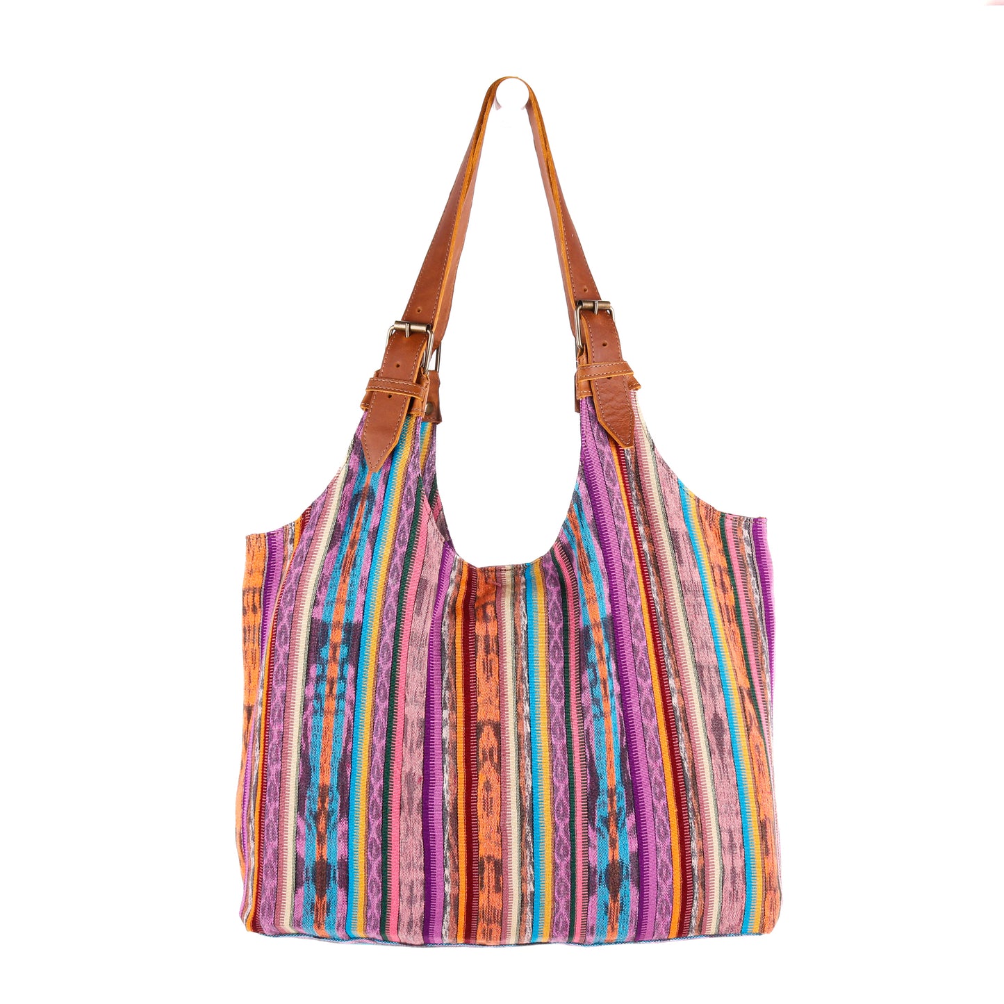 ALEJANDRA BAG - CORTE DE PLAYA - CAFE LEATHER - NO. 10146