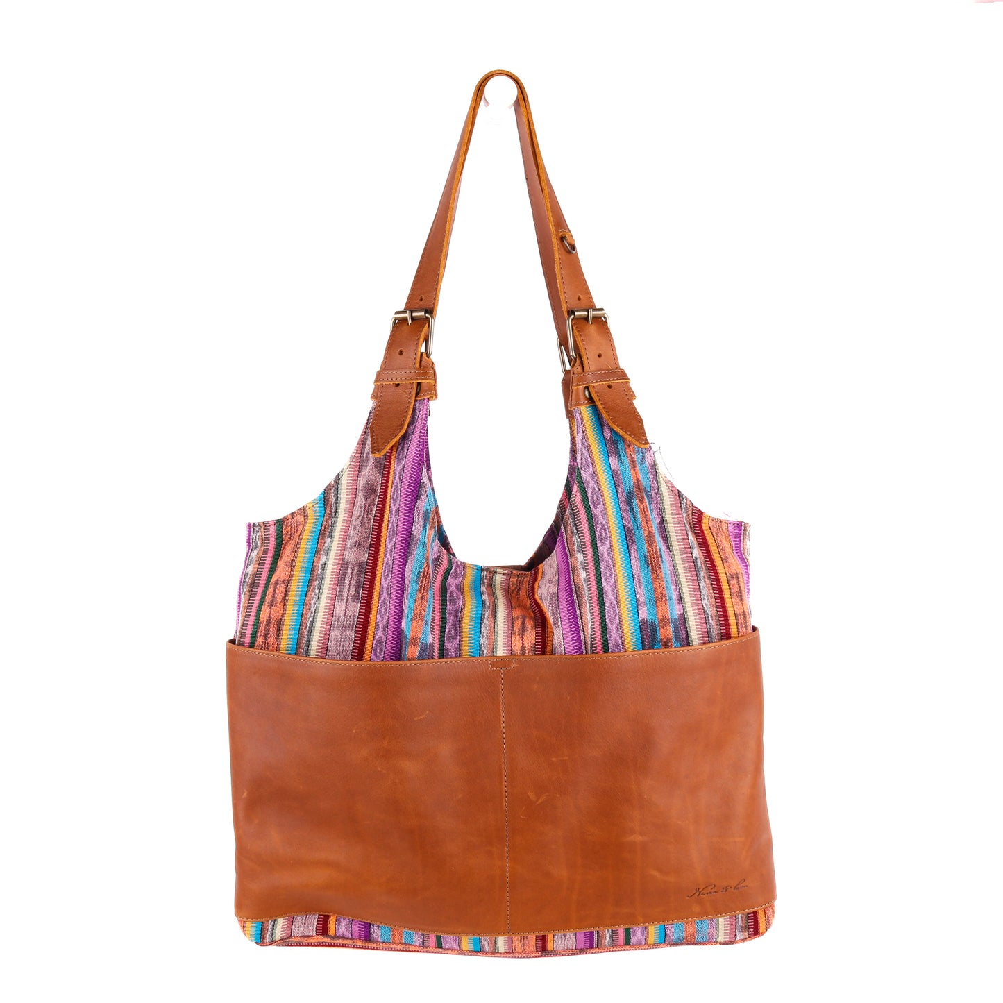 ALEJANDRA BAG - CORTE DE PLAYA - CAFE LEATHER - NO. 10146