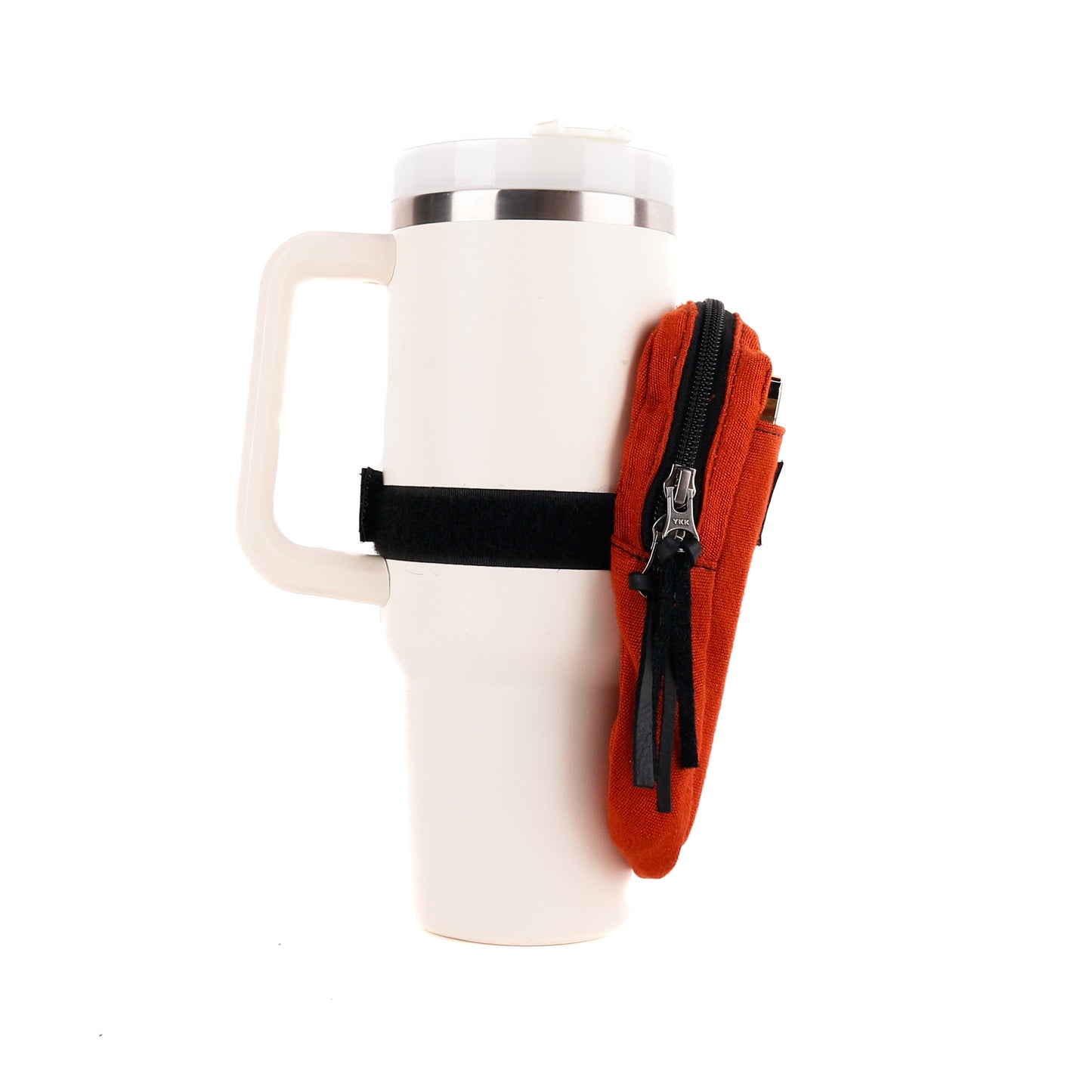 TUMBLER ACCESSORY POUCH - RUST - BLACK