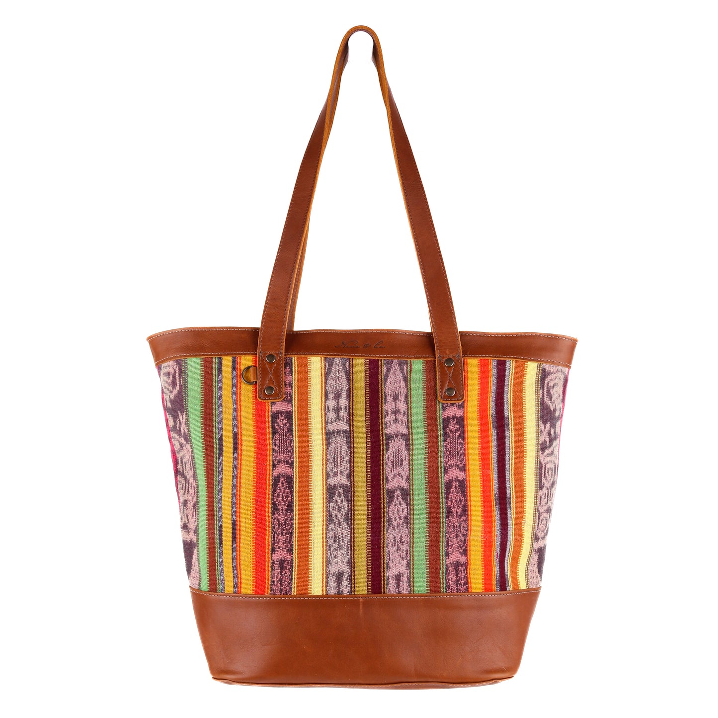 CADIZ TOTE - CORTE - CAFE - NO. 10592