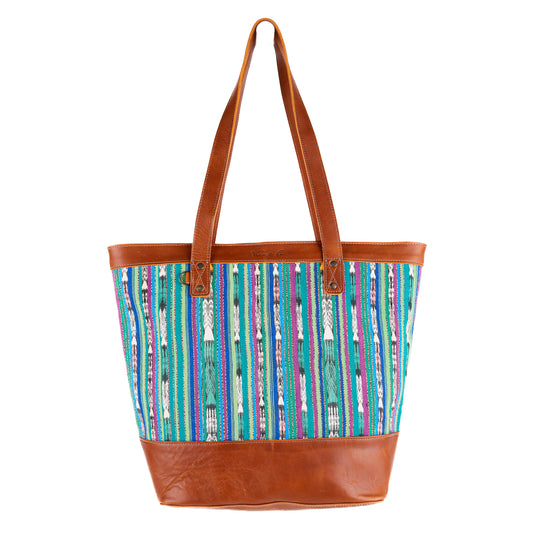 CADIZ TOTE - CORTE - CAFE - NO. 10598