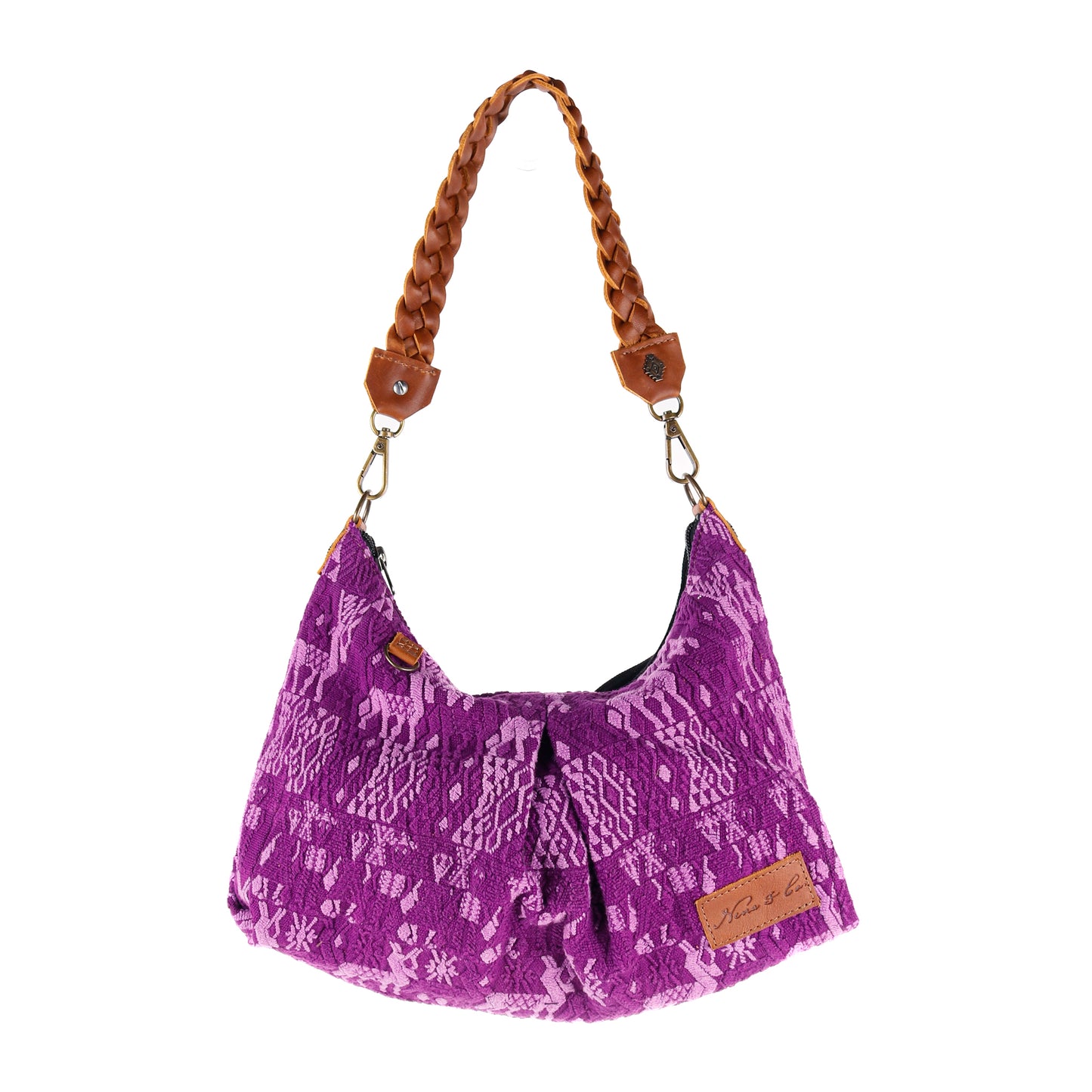EXPEDITION BAG - SMALL - OOAK HUIPIL - CAFE - NO. 11494