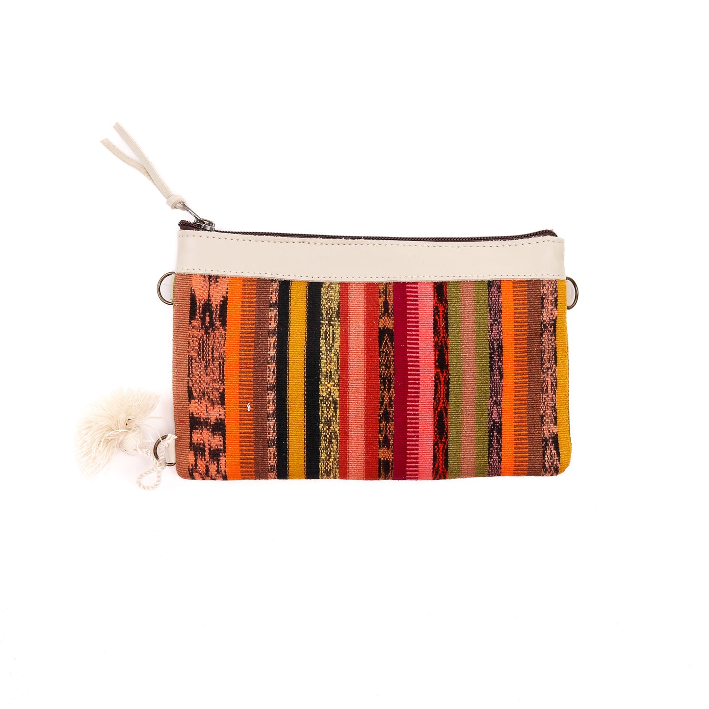 EVERYTHING CLUTCH - OOAK CORTE DE PLAYA - BONE - NO. 12336