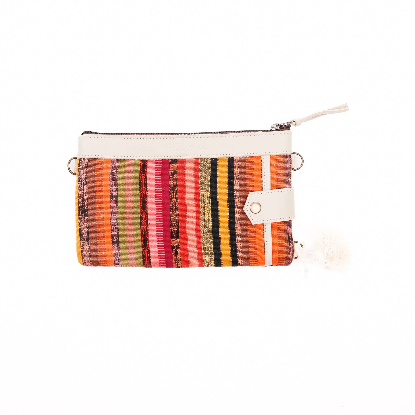 EVERYTHING CLUTCH - OOAK CORTE DE PLAYA - BONE - NO. 12336