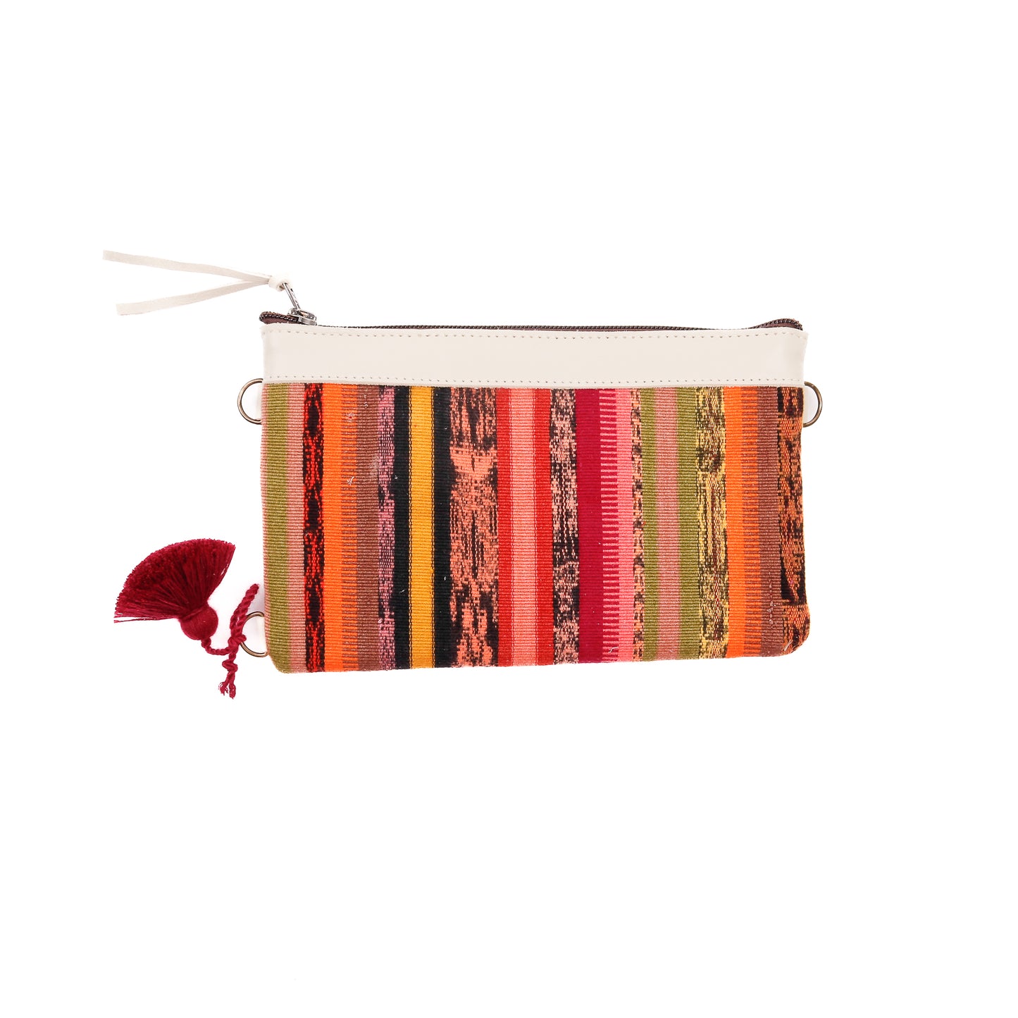 EVERYTHING CLUTCH - OOAK CORTE DE PLAYA - BONE - NO. 12343