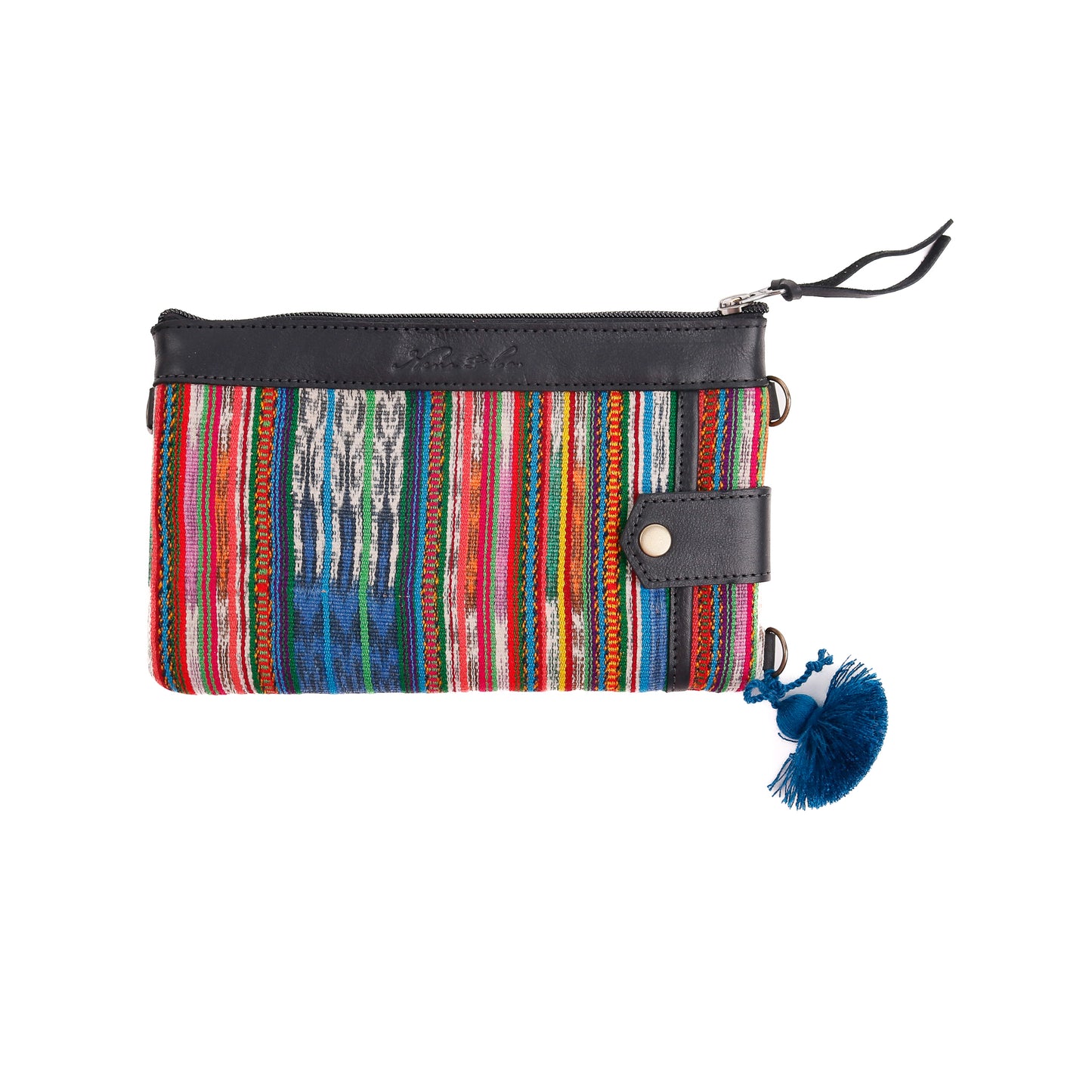 EVERYTHING CLUTCH - OOAK CORTE DE PLAYA - BLACK - NO. 12350
