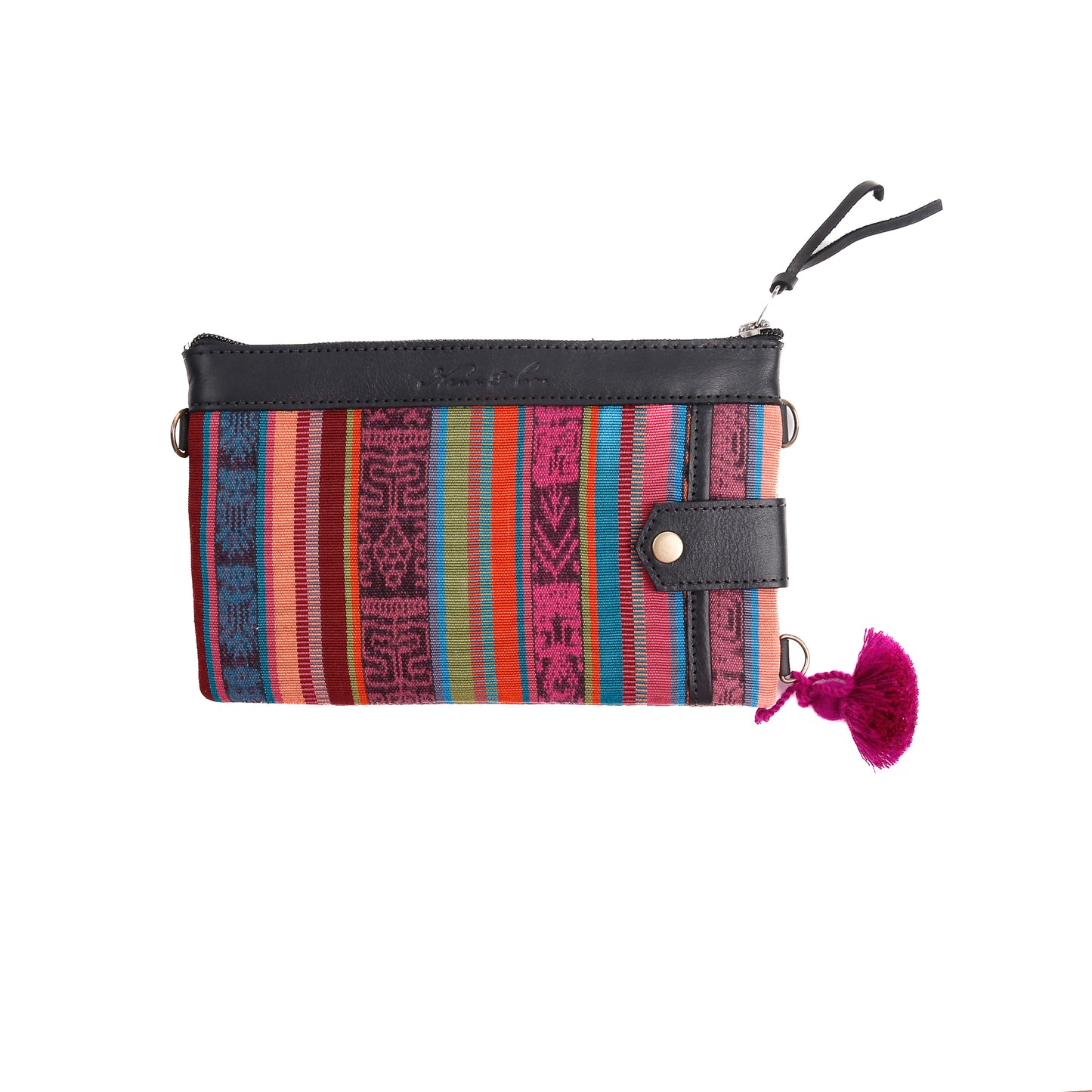 EVERYTHING CLUTCH - OOAK CORTE DE PLAYA - BLACK - NO. 12353