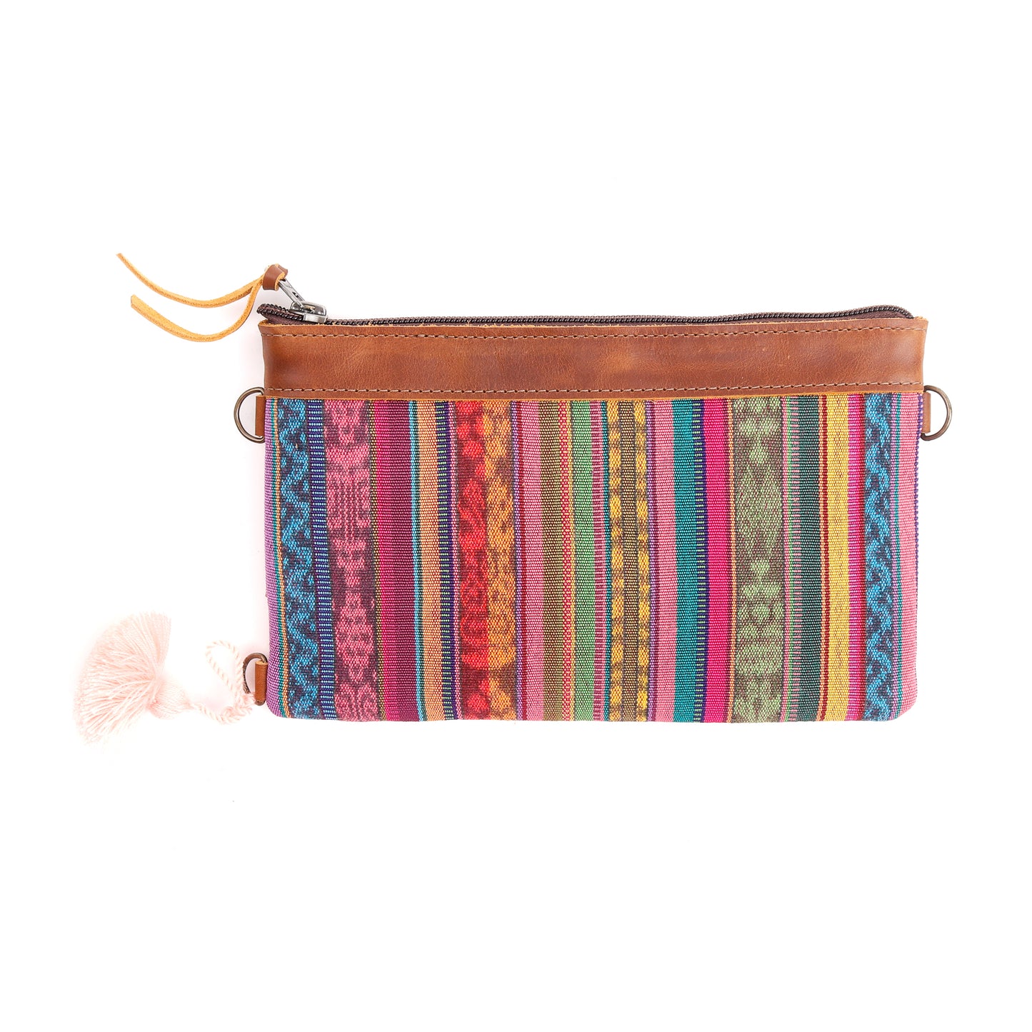 EVERYTHING CLUTCH - OOAK CORTE DE PLAYA - CAFE - NO. 12359