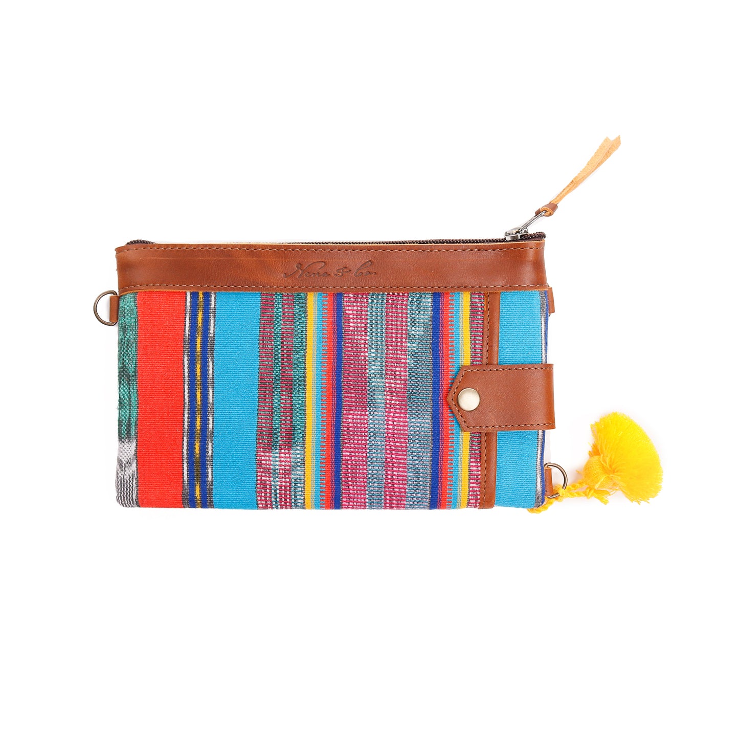 EVERYTHING CLUTCH - OOAK CORTE DE PLAYA - CAFE - NO. 12404
