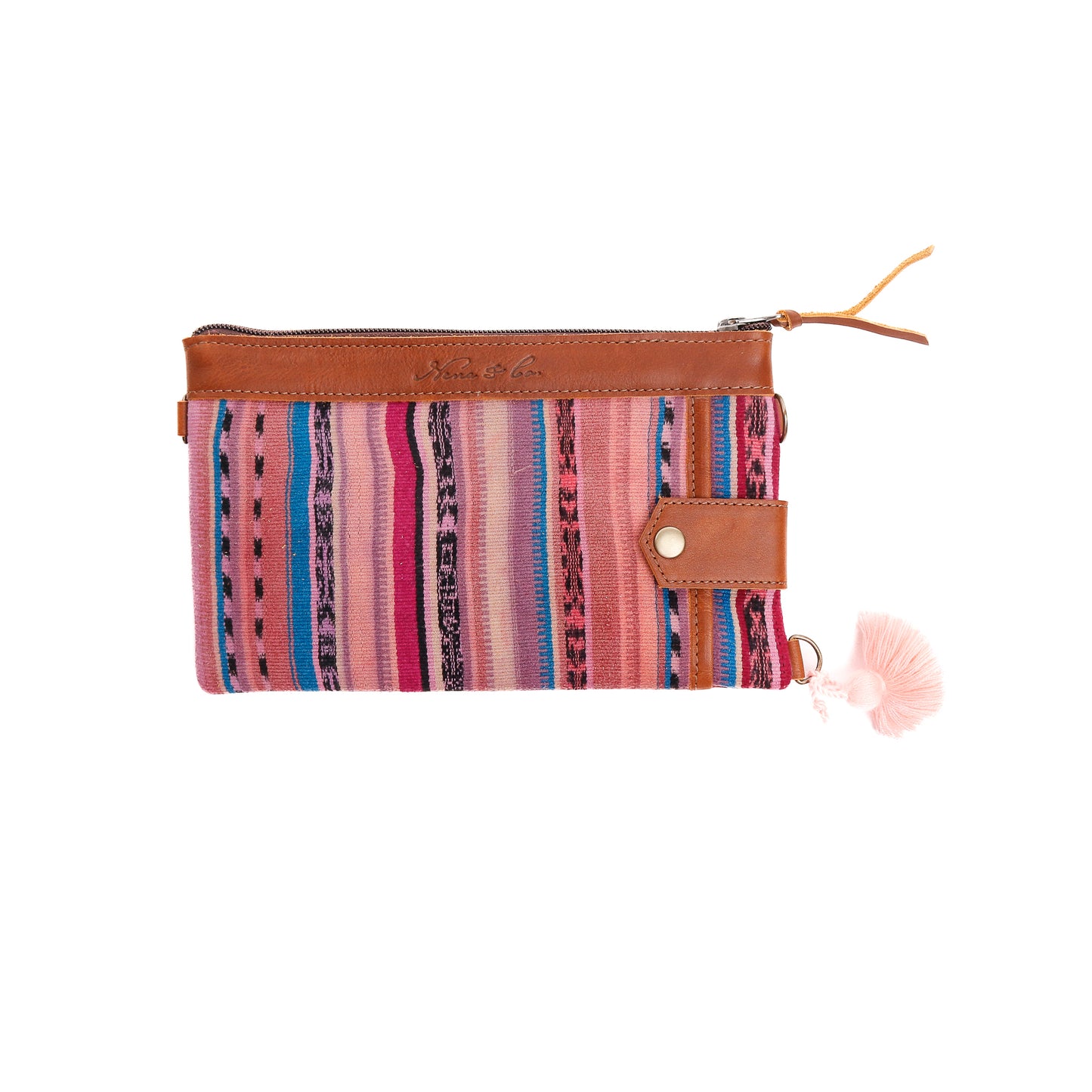 EVERYTHING CLUTCH - OOAK CORTE DE PLAYA - CAFE - NO. 12417