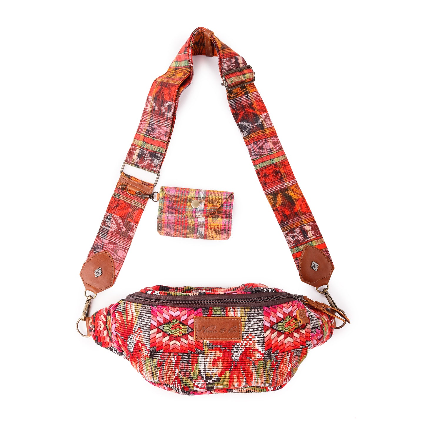 FANCY PACK SET - OOAK - CAFE LEATHER - NO. 12860