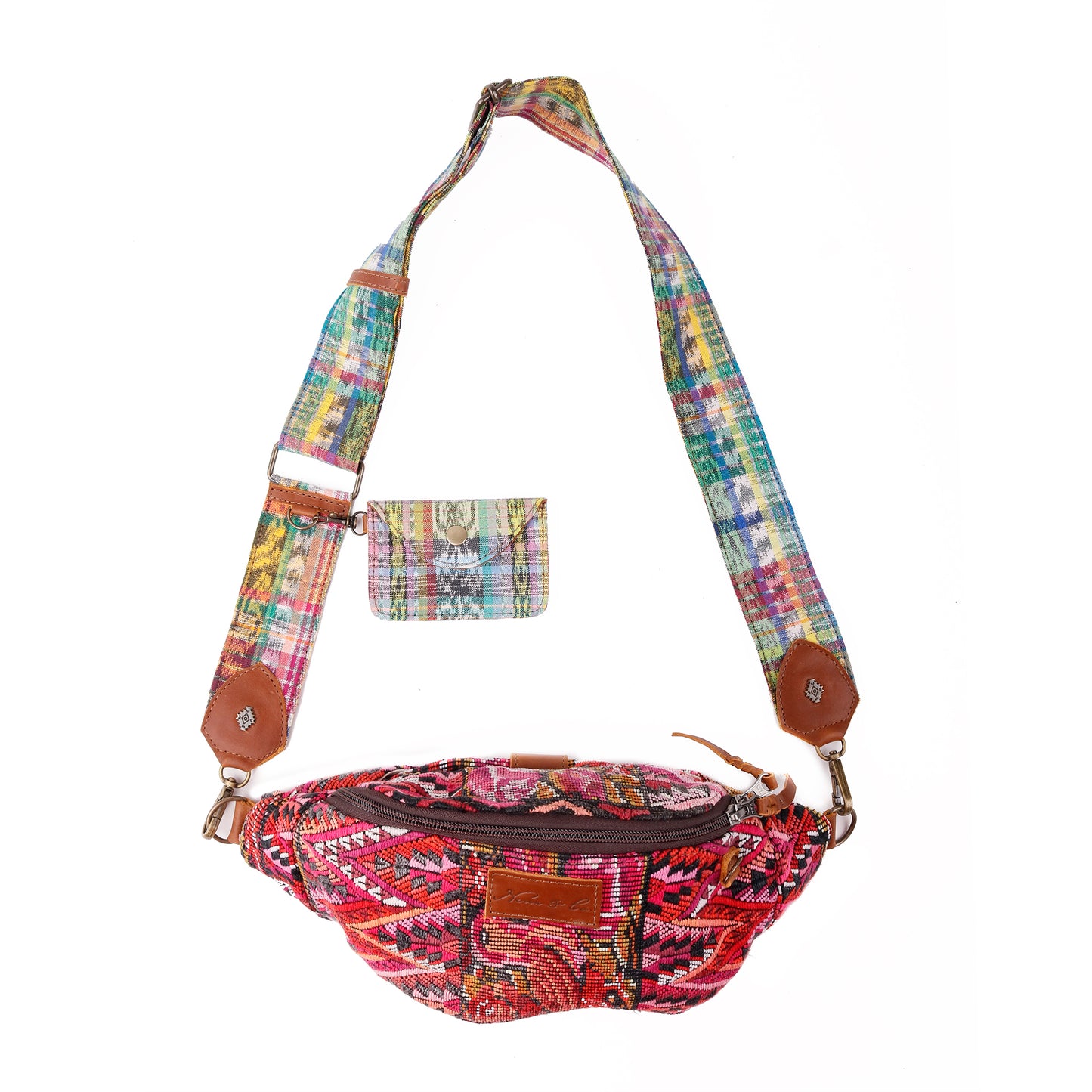 FANCY PACK SET - OOAK - CAFE LEATHER - NO. 12861