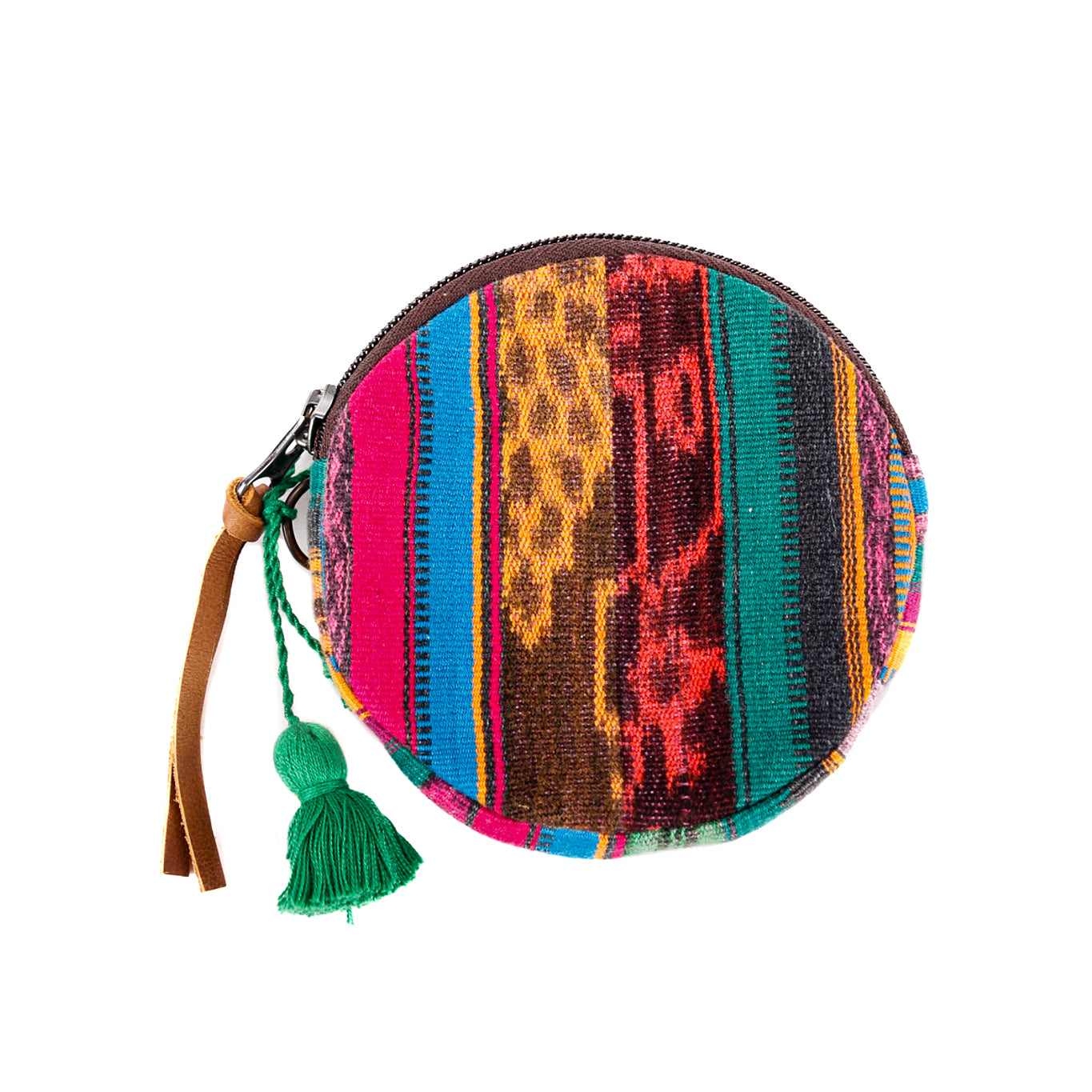 CIRCLE COIN PURSE - CORTE - CAFE - NO. 12932