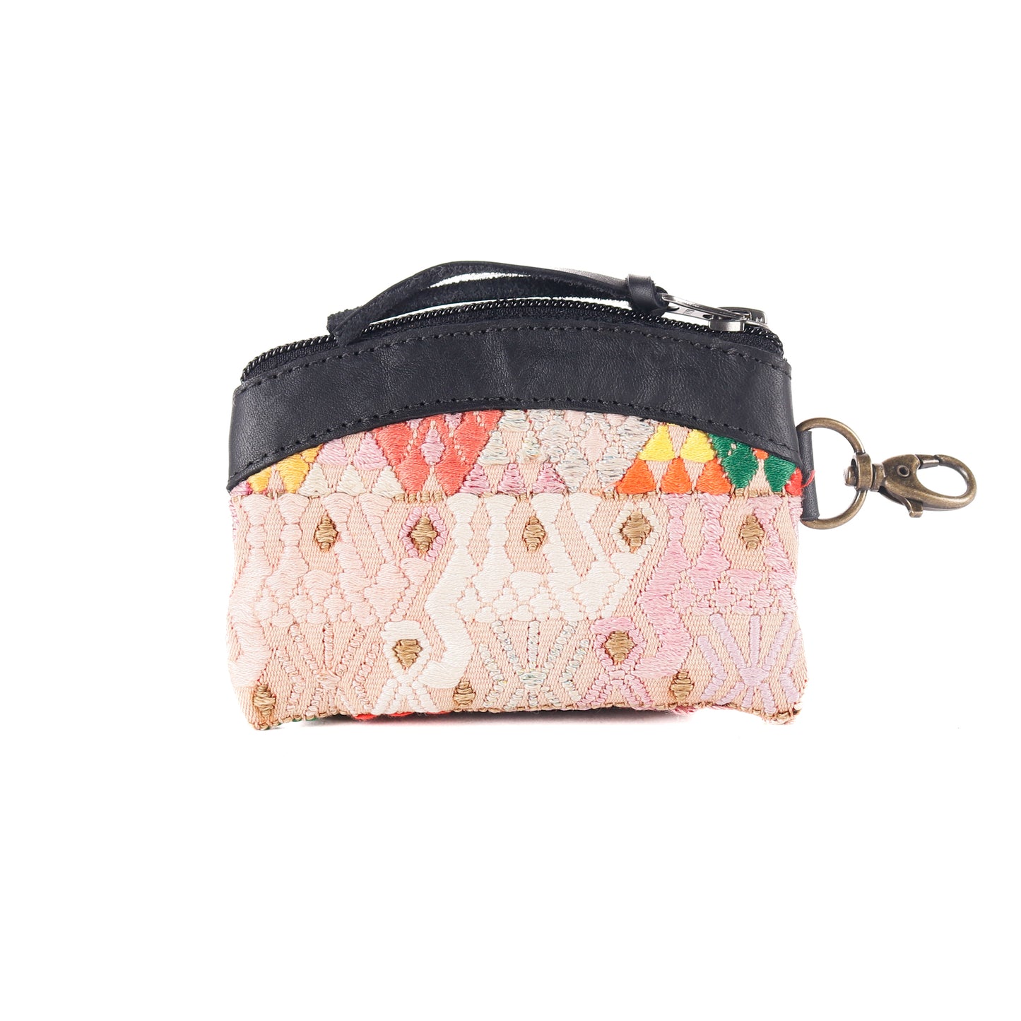 COIN PURSE - OOAK HUIPIL - BLACK - NO. 13653