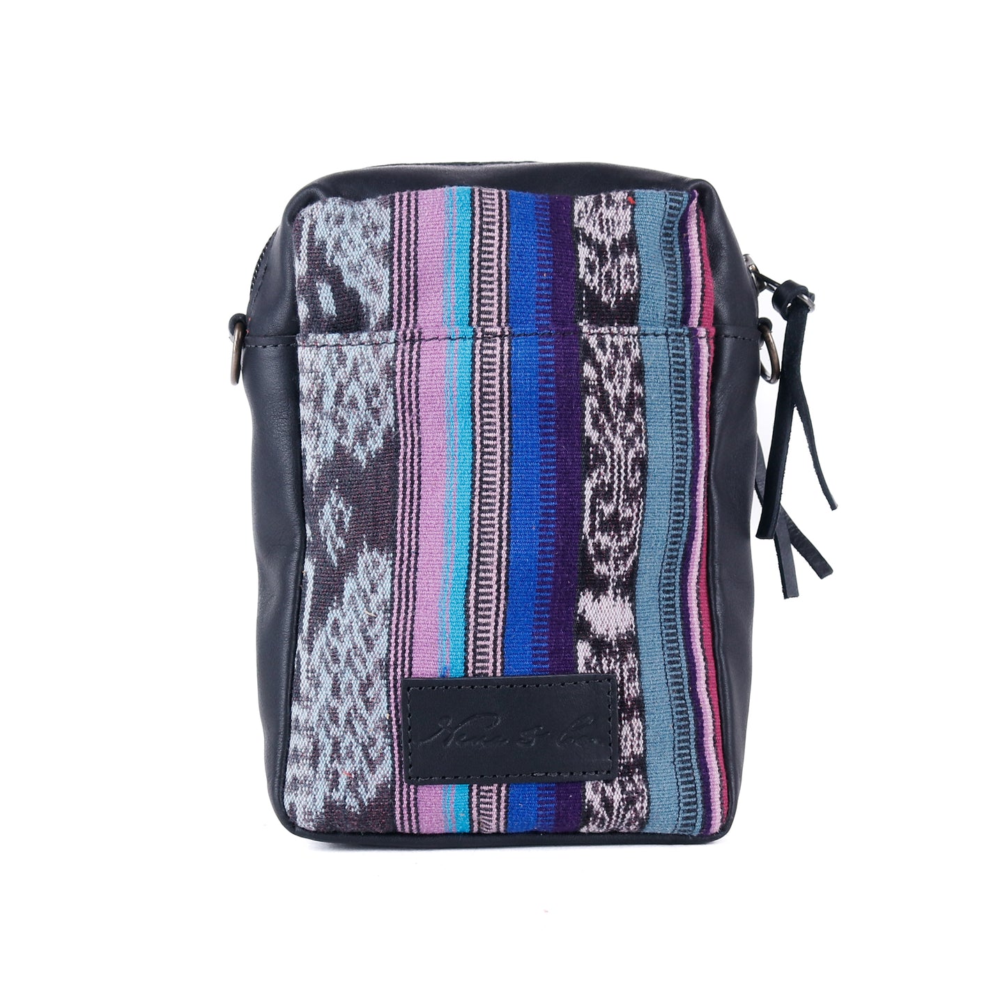 CROSSBODY TRAVEL BAG - CORTE - BLACK - NO. 13840