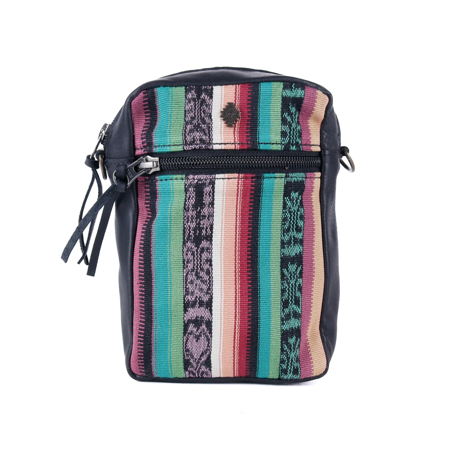 CROSSBODY TRAVEL BAG - CORTE - BLACK - NO. 13841