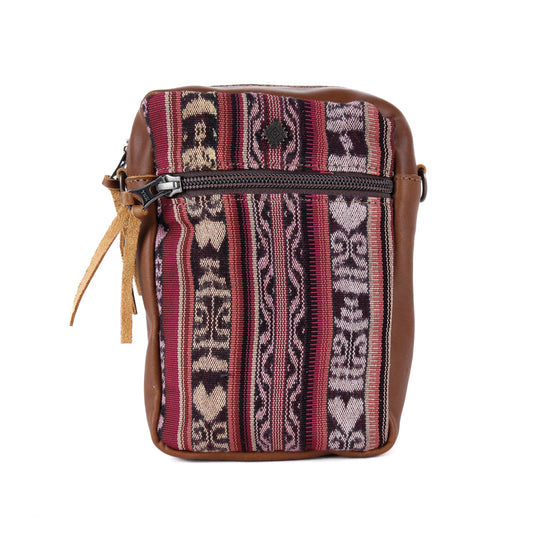 CROSSBODY TRAVEL BAG - CORTE - CAFE - NO. 13859