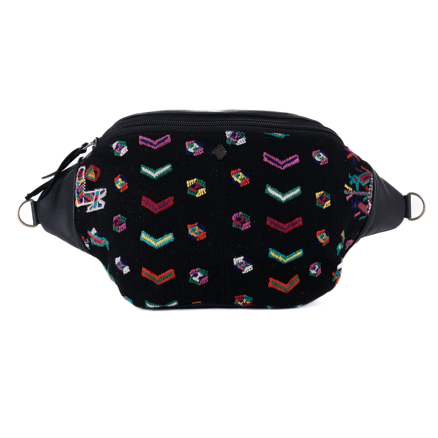 EL DON MANNY PACK - OOAK HUIPIL - BLACK - NO. 13950