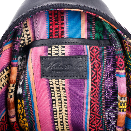 CROSSBODY SLING 2.0 - OOAK - BLACK - NO. 14064