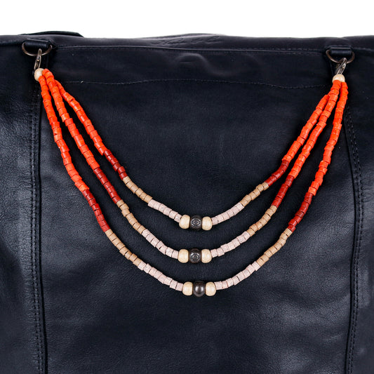 BEADED BAG NECKLACE - NO. 14365