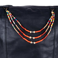 BEADED BAG NECKLACE - NO. 14368