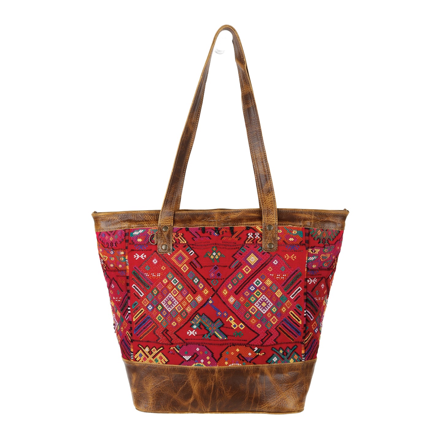 CADIZ TOTE - OOAK HUIPIL - WRANGLER - NO. 14541