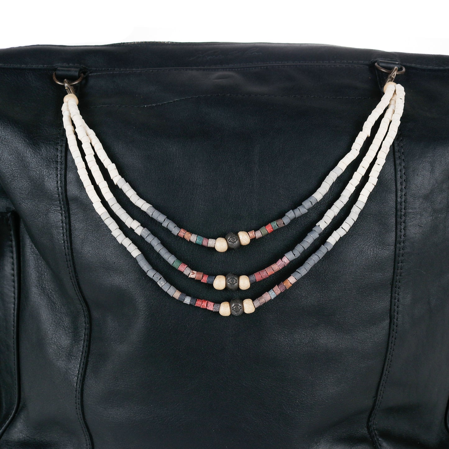 BEADED BAG NECKLACE - NO. 14622