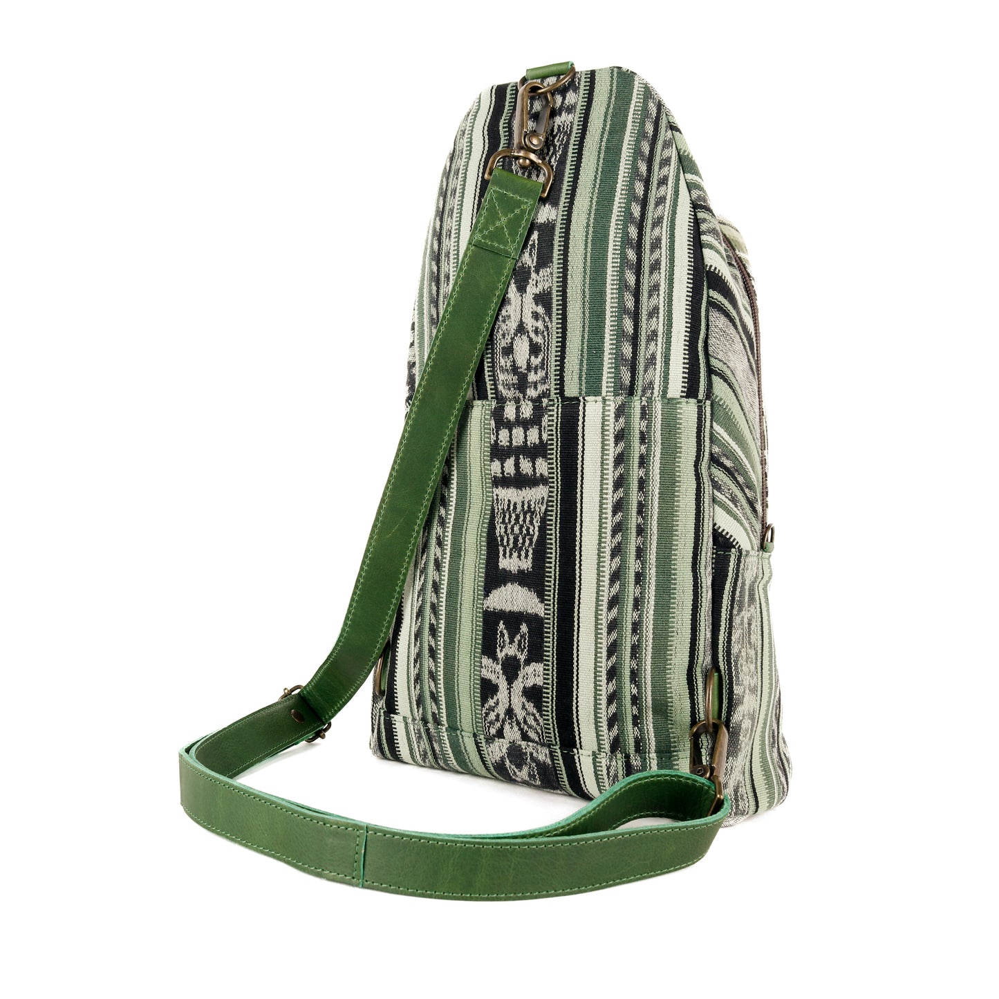 LARGE CROSSBODY SLING - CORTE - EMERALD - NO. 14872