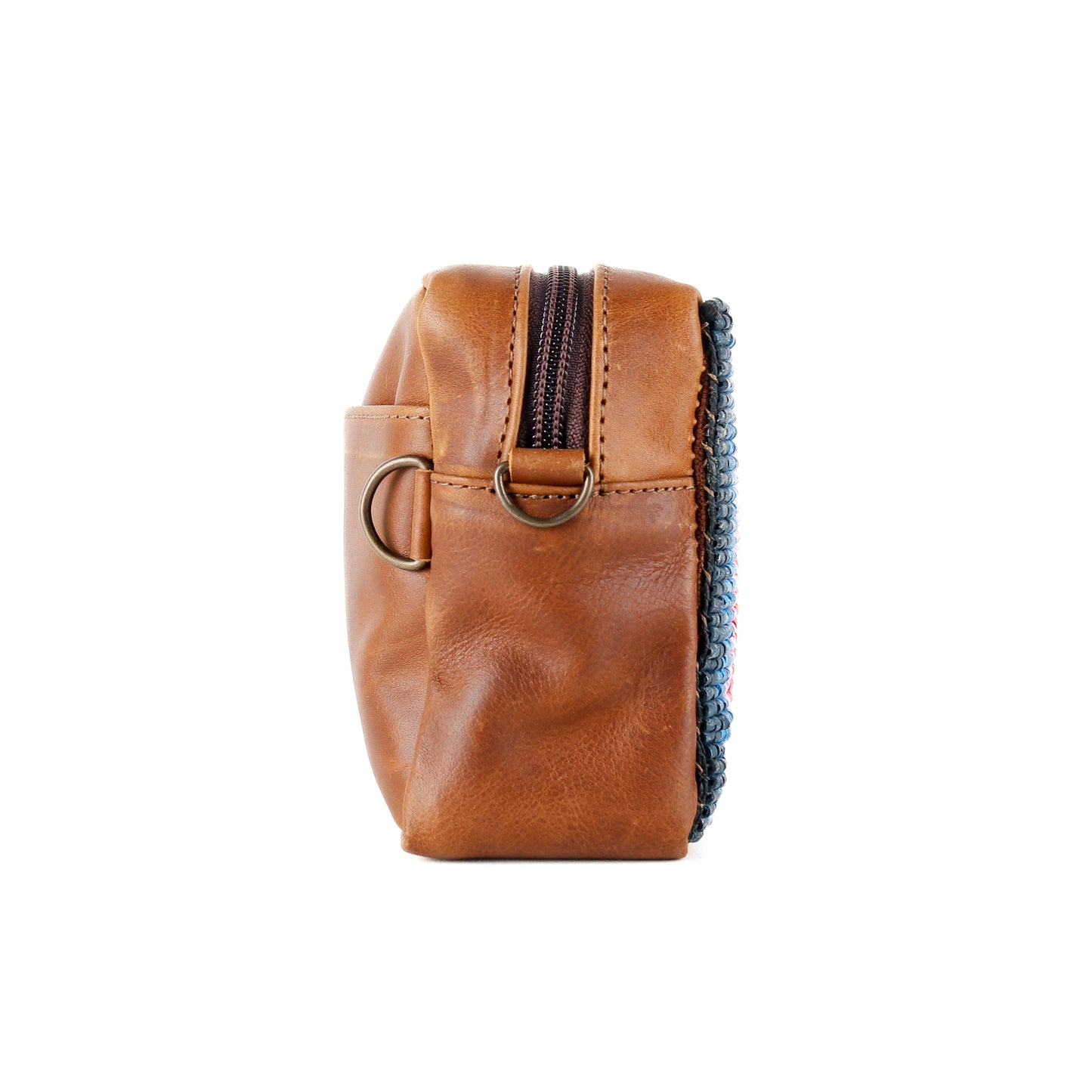 H&S WANDER CROSSBODY SET - OOAK BEADED PANEL - CAFE - NO. 15512