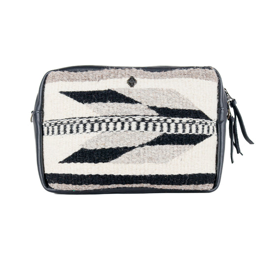 LARGE WANDER BAG SET - MEXICO TEXTILE - BLACK - NO. 15791