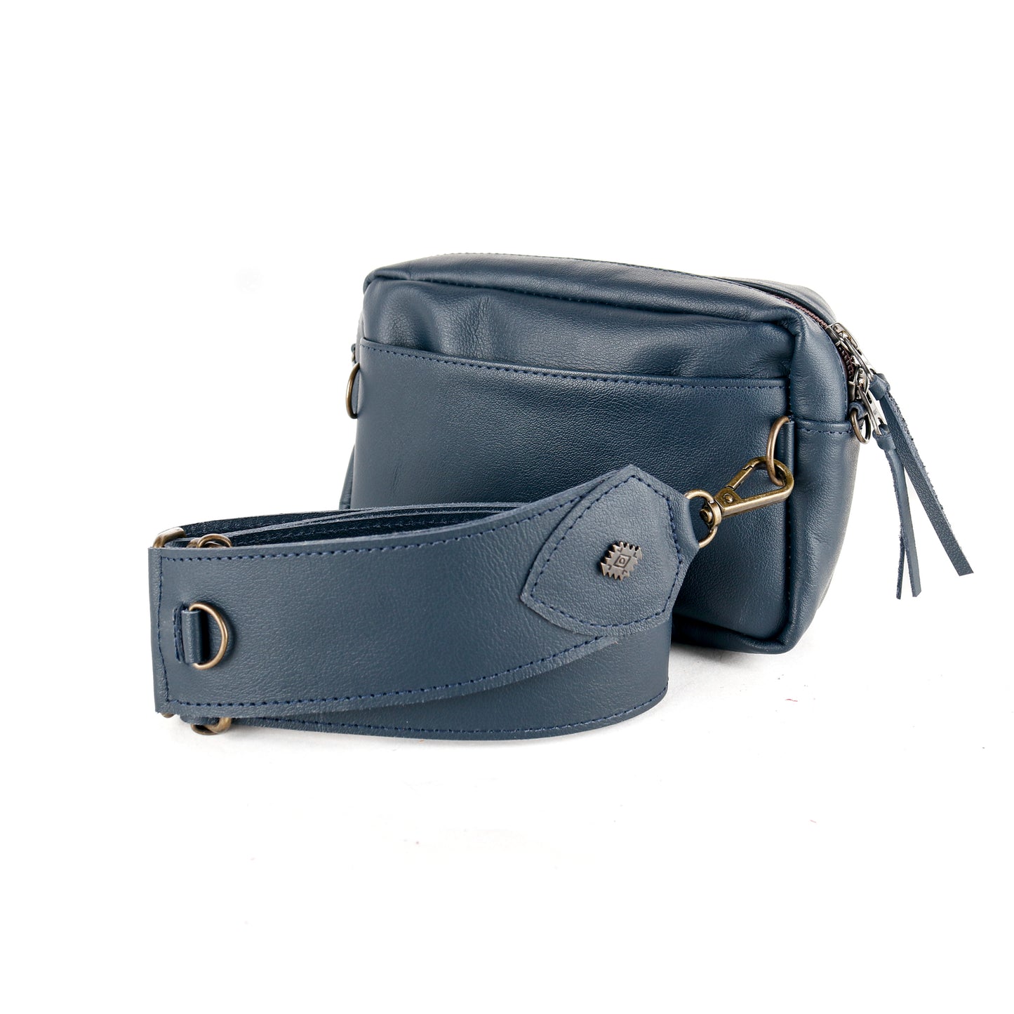 WANDER BAG SET - MEXICO TEXTILE - OXFORD BLUE - NO. 15834