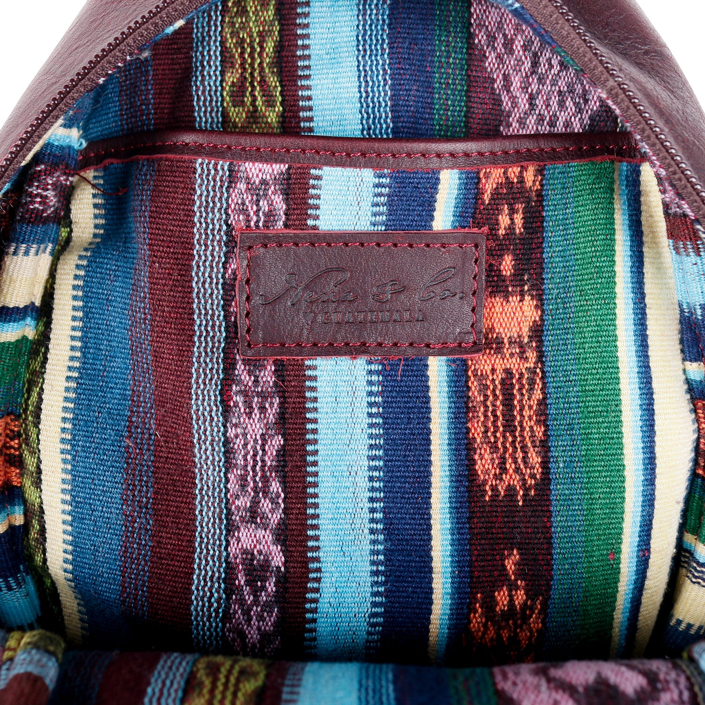 CROSSBODY SLING 2.0 - MEXICO TEXTILE - VINO TINTO - NO. 15850
