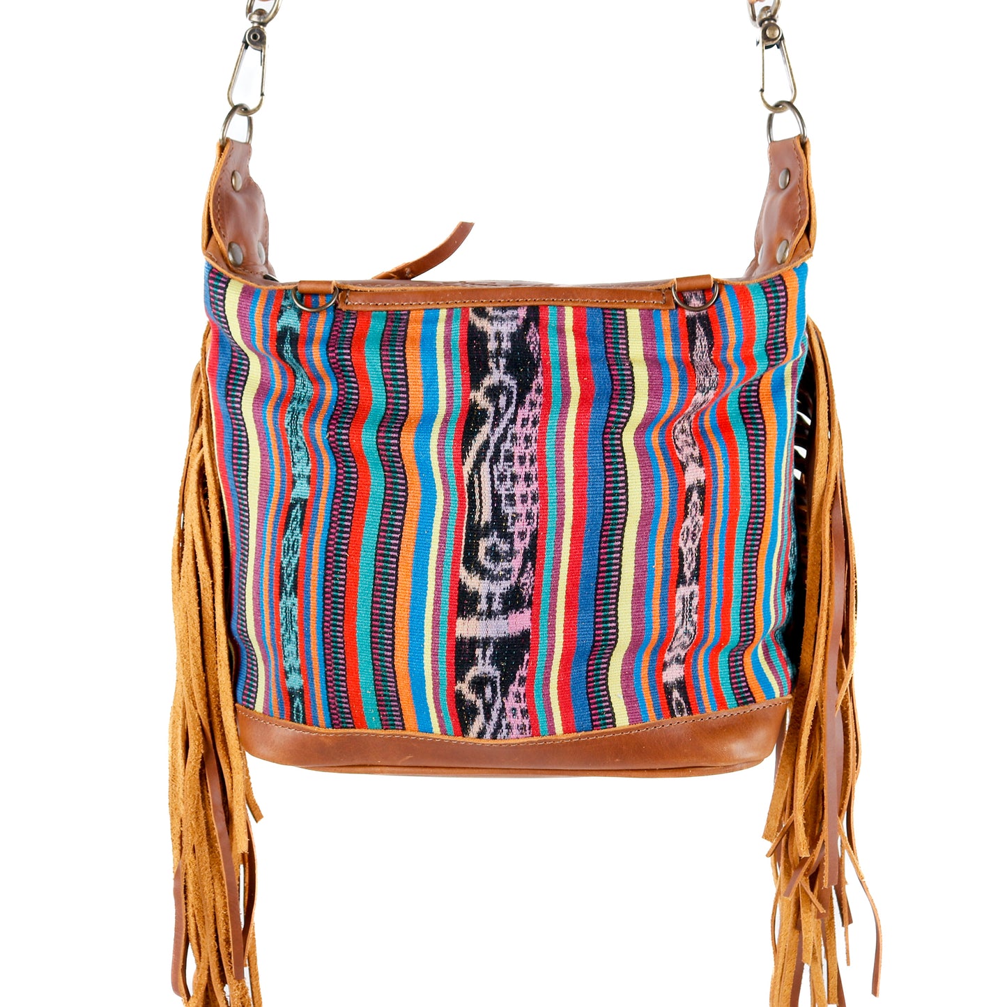 BEATRIZ MCDB WITH FRINGE - CORTE - CAFE - NO. 15883