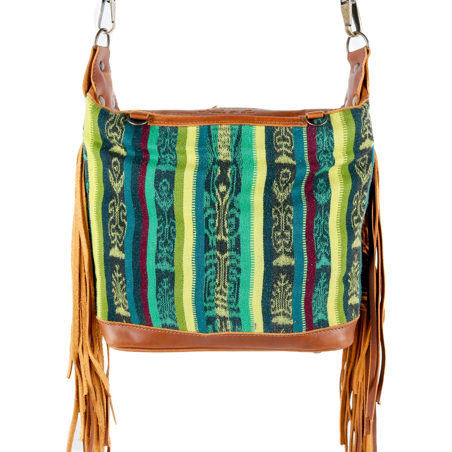 BEATRIZ MCDB WITH FRINGE - CORTE - CAFE - NO. 15884