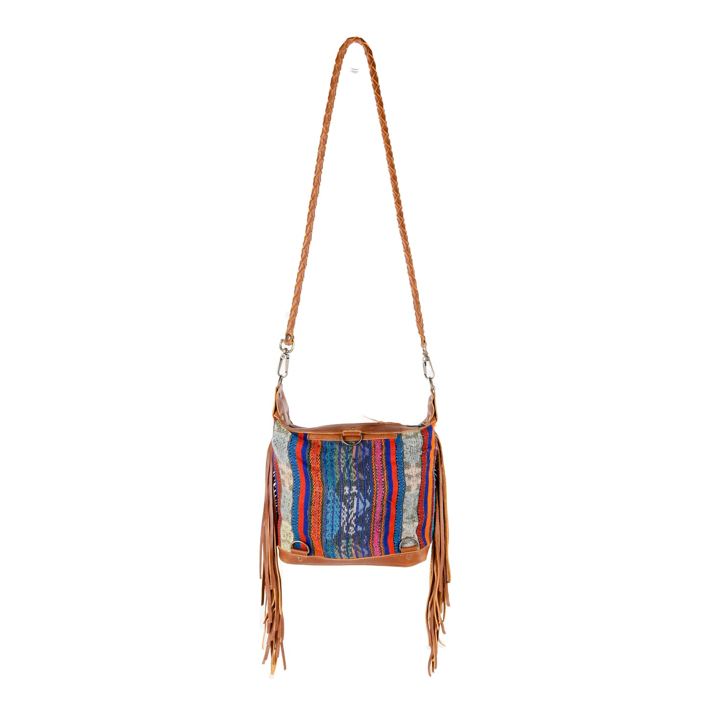 BEATRIZ MINI CDB WITH FRINGE - CORTE - CAFE - NO. 15885