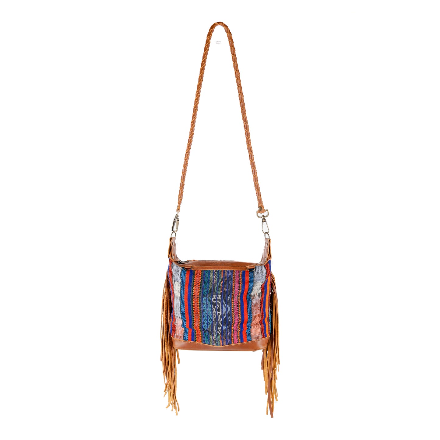 BEATRIZ MINI CDB WITH FRINGE - CORTE - CAFE - NO. 15885