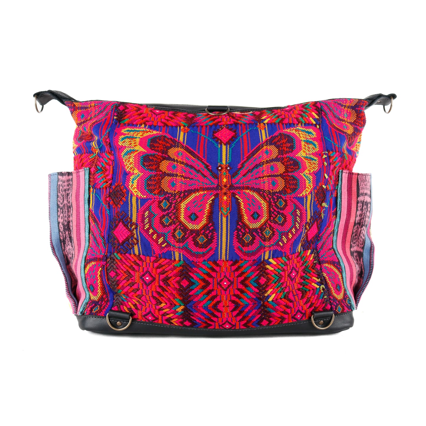 BEATRIZ CDB - BUTTERFLY HUIPIL - BLACK - NO. 15950