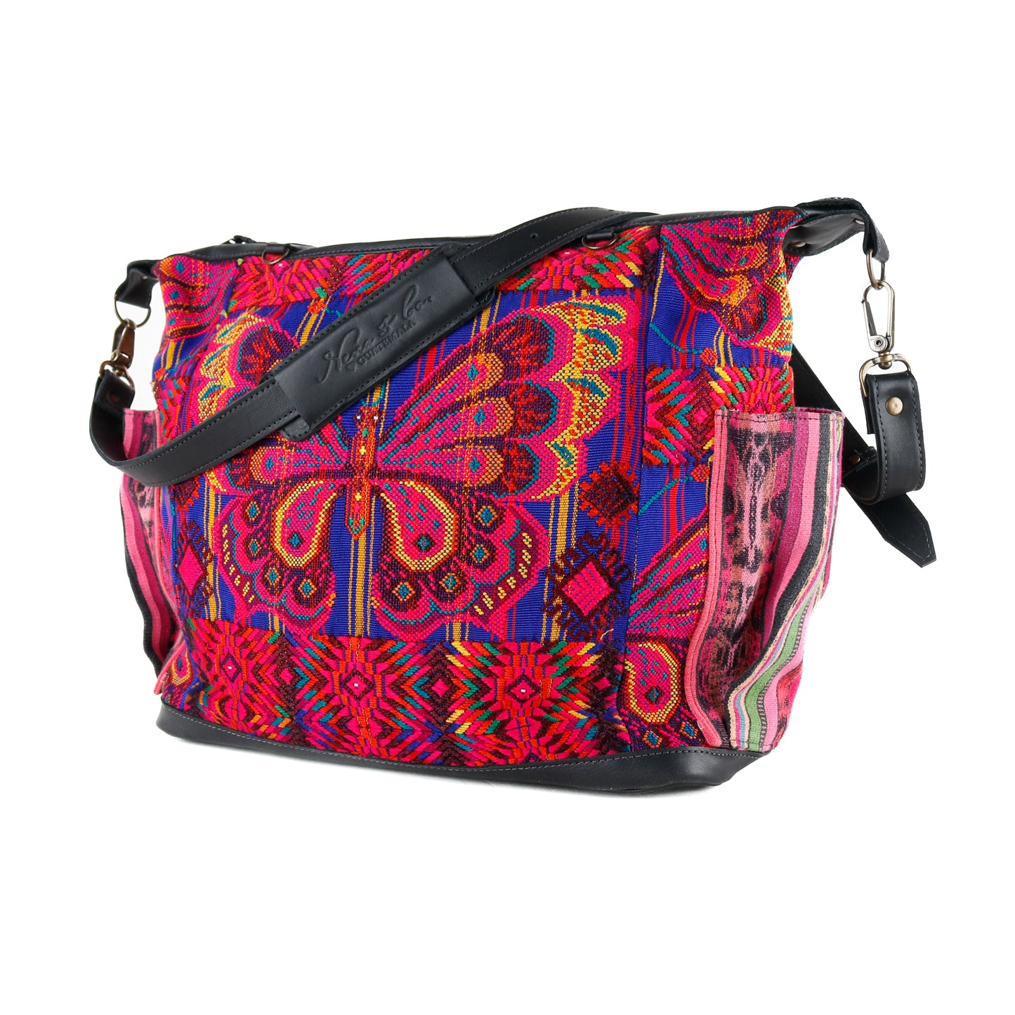 BEATRIZ CDB - BUTTERFLY HUIPIL - BLACK - NO. 15950