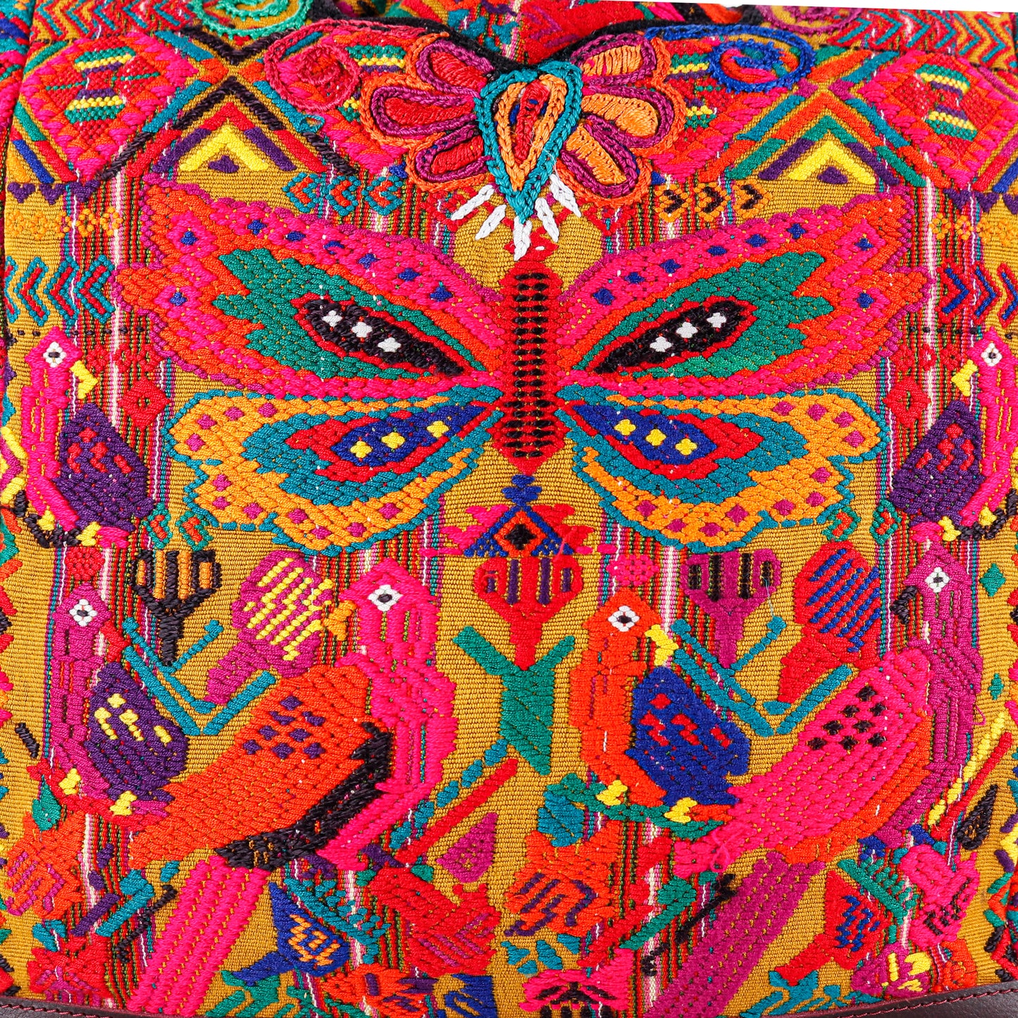 BEATRIZ CDB - BUTTERFLY HUIPIL - VINO TINTO - NO. 15951