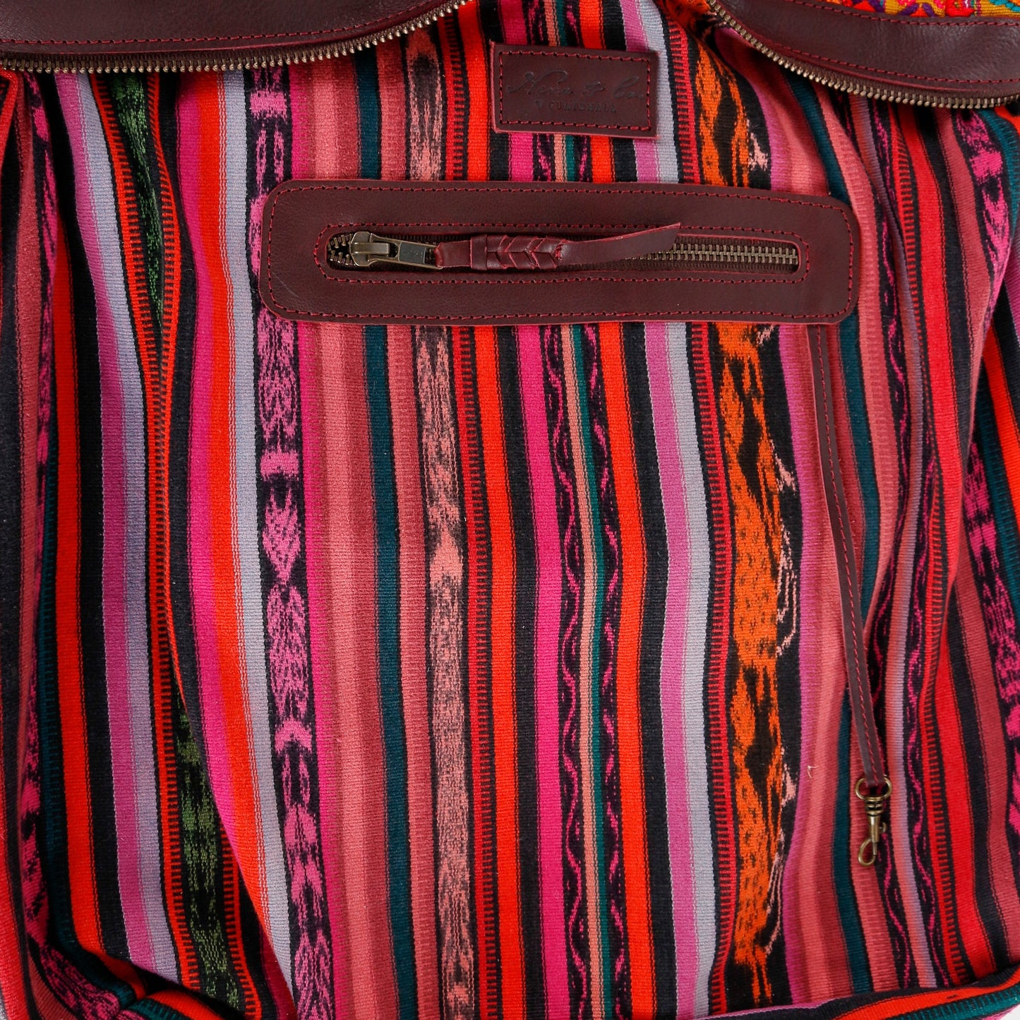 BEATRIZ CDB - BUTTERFLY HUIPIL - VINO TINTO - NO. 15951