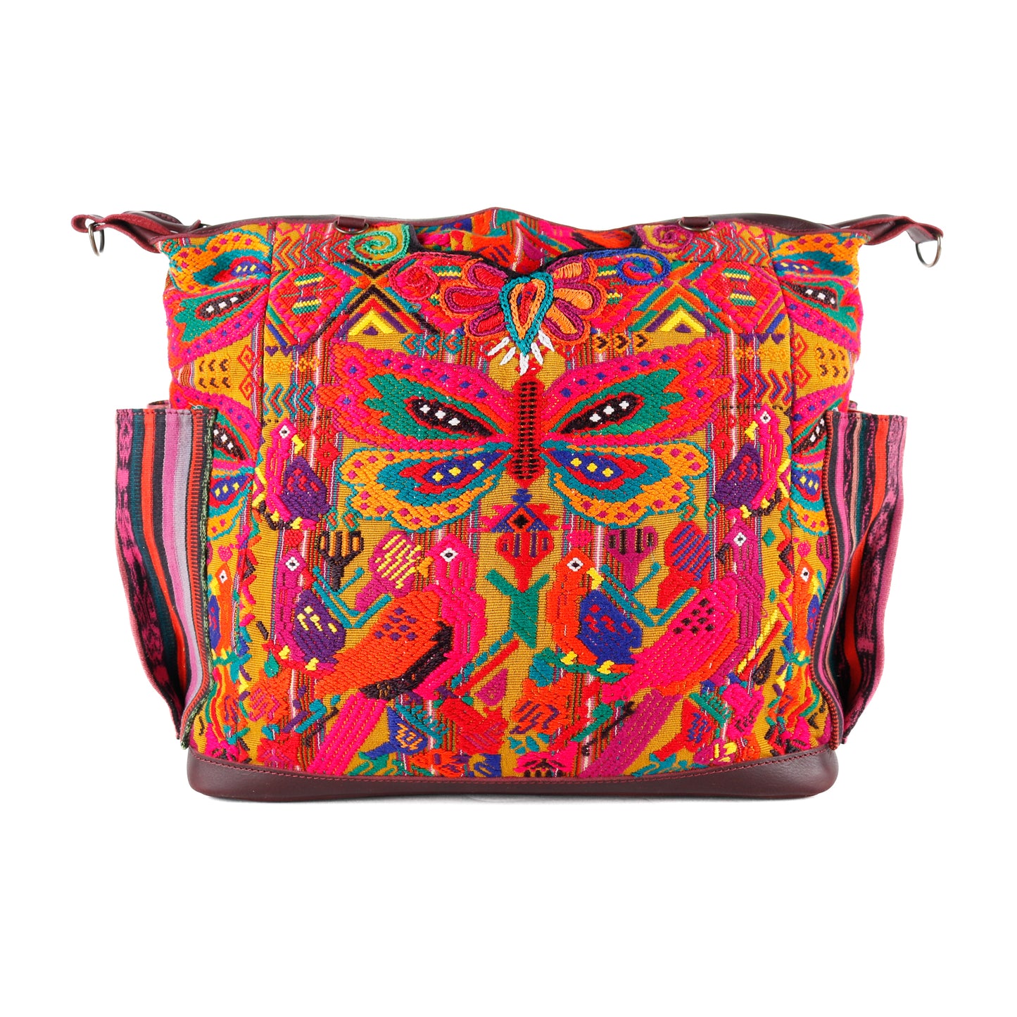 BEATRIZ CDB - BUTTERFLY HUIPIL - VINO TINTO - NO. 15951