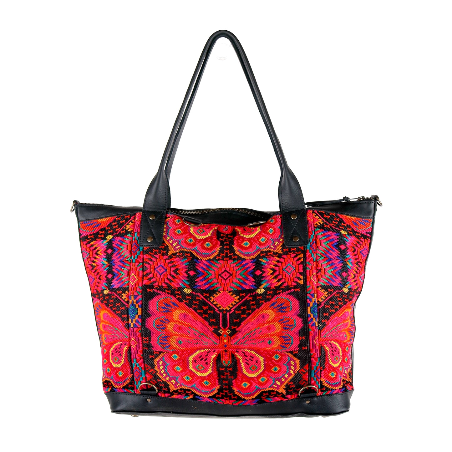 PERFECT OVERNIGHTER - BUTTERFLY HUIPIL - BLACK - NO. 15955