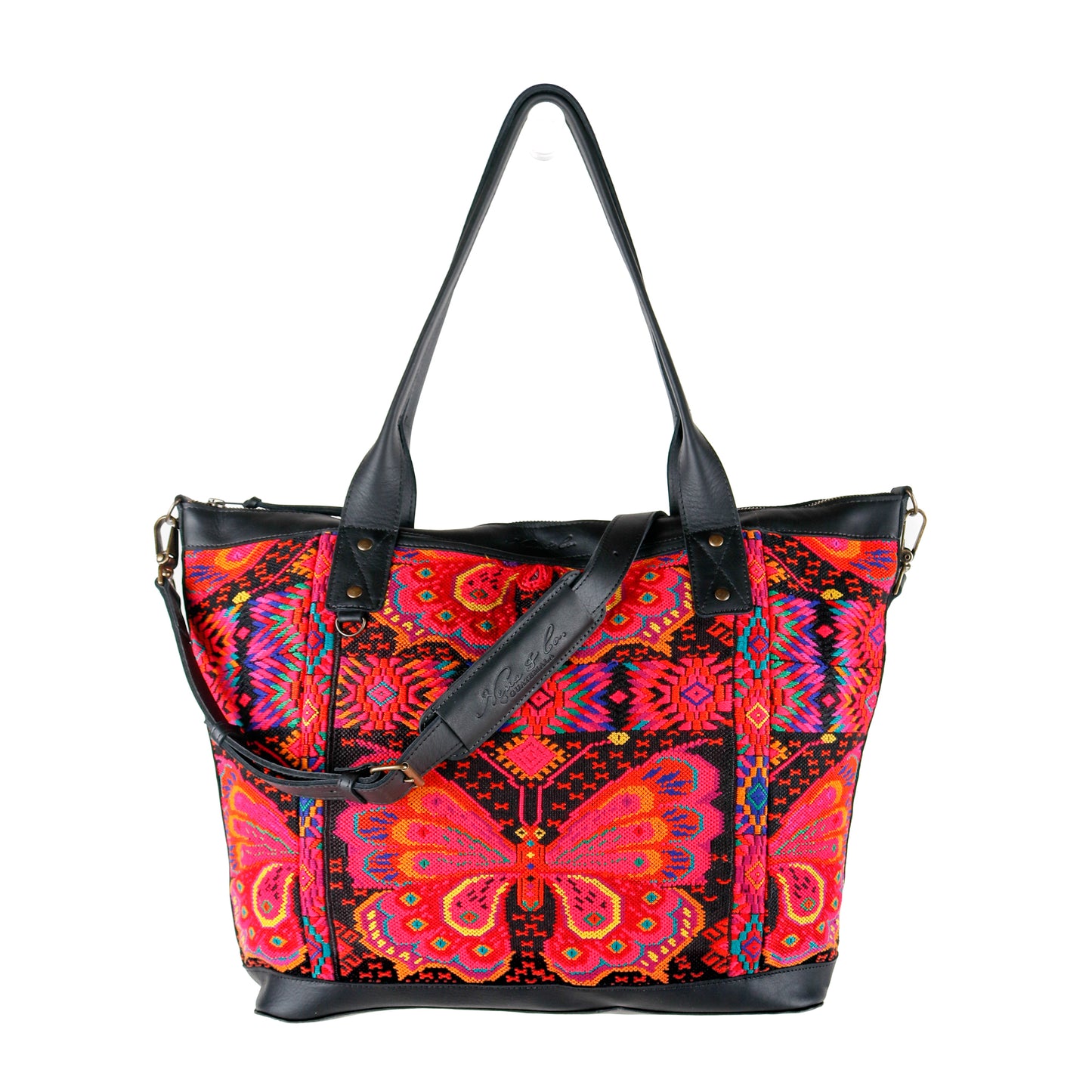 PERFECT OVERNIGHTER - BUTTERFLY HUIPIL - BLACK - NO. 15955