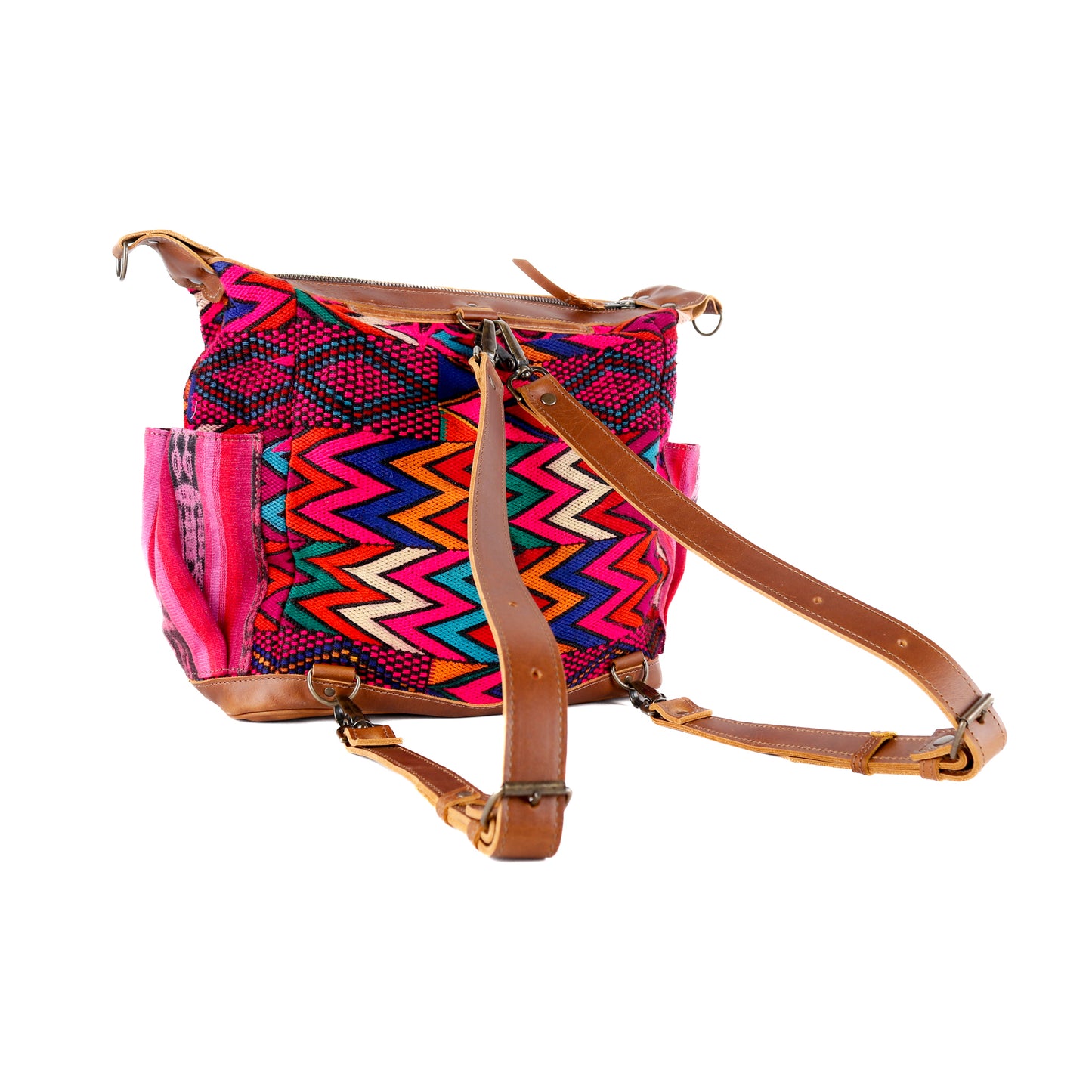 BEATRIZ MCDB + DIAMANTE STRAP - OOAK HUIPIL - CAFE - NO. 16036